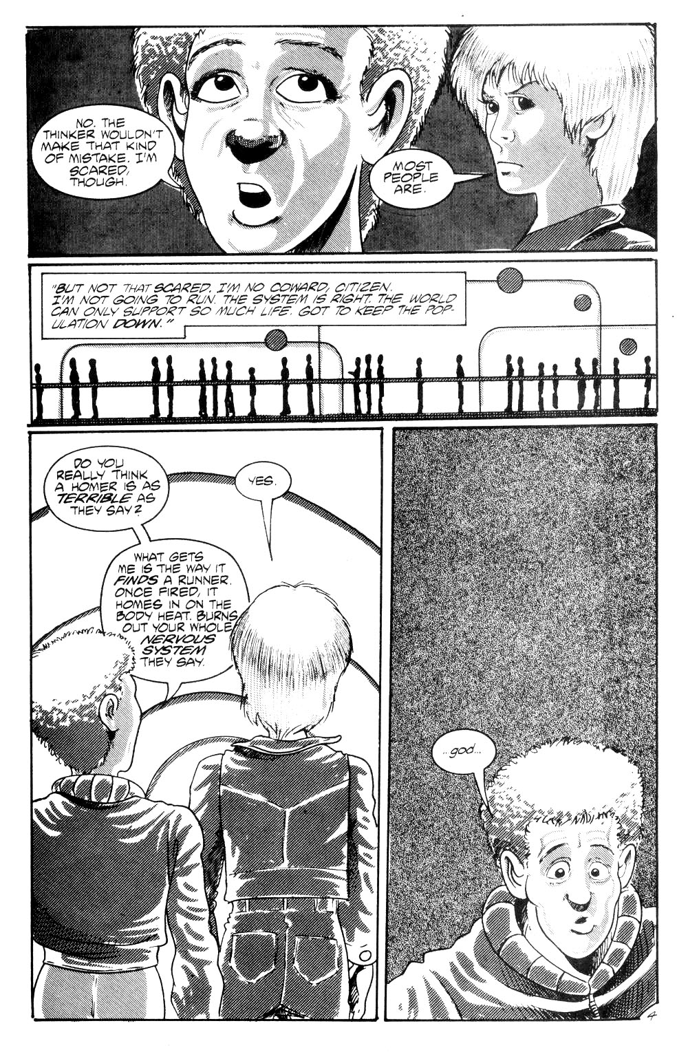 Read online Logan's Run (1990) comic -  Issue #1 - 6