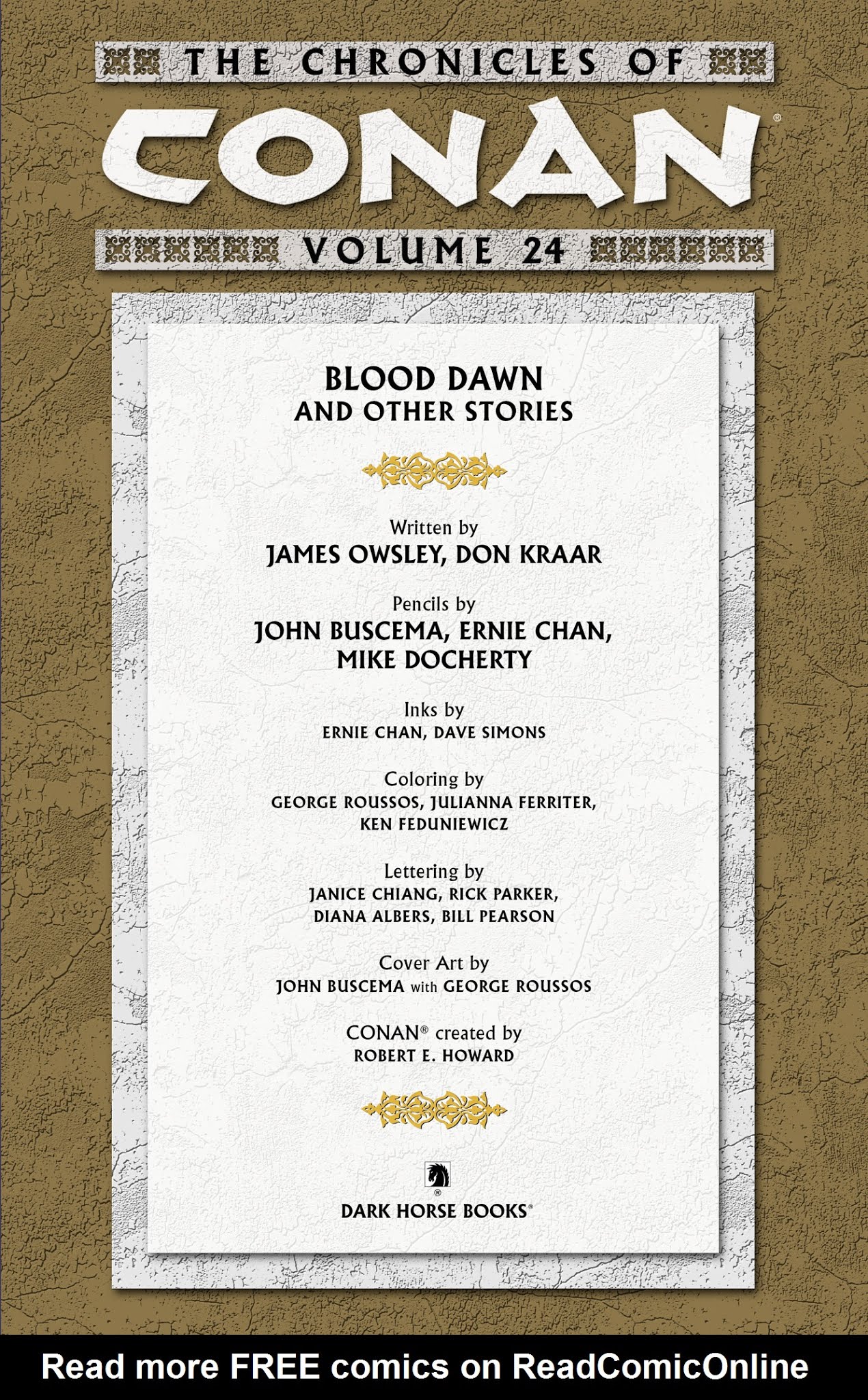 Read online The Chronicles of Conan comic -  Issue # TPB 24 (Part 1) - 4