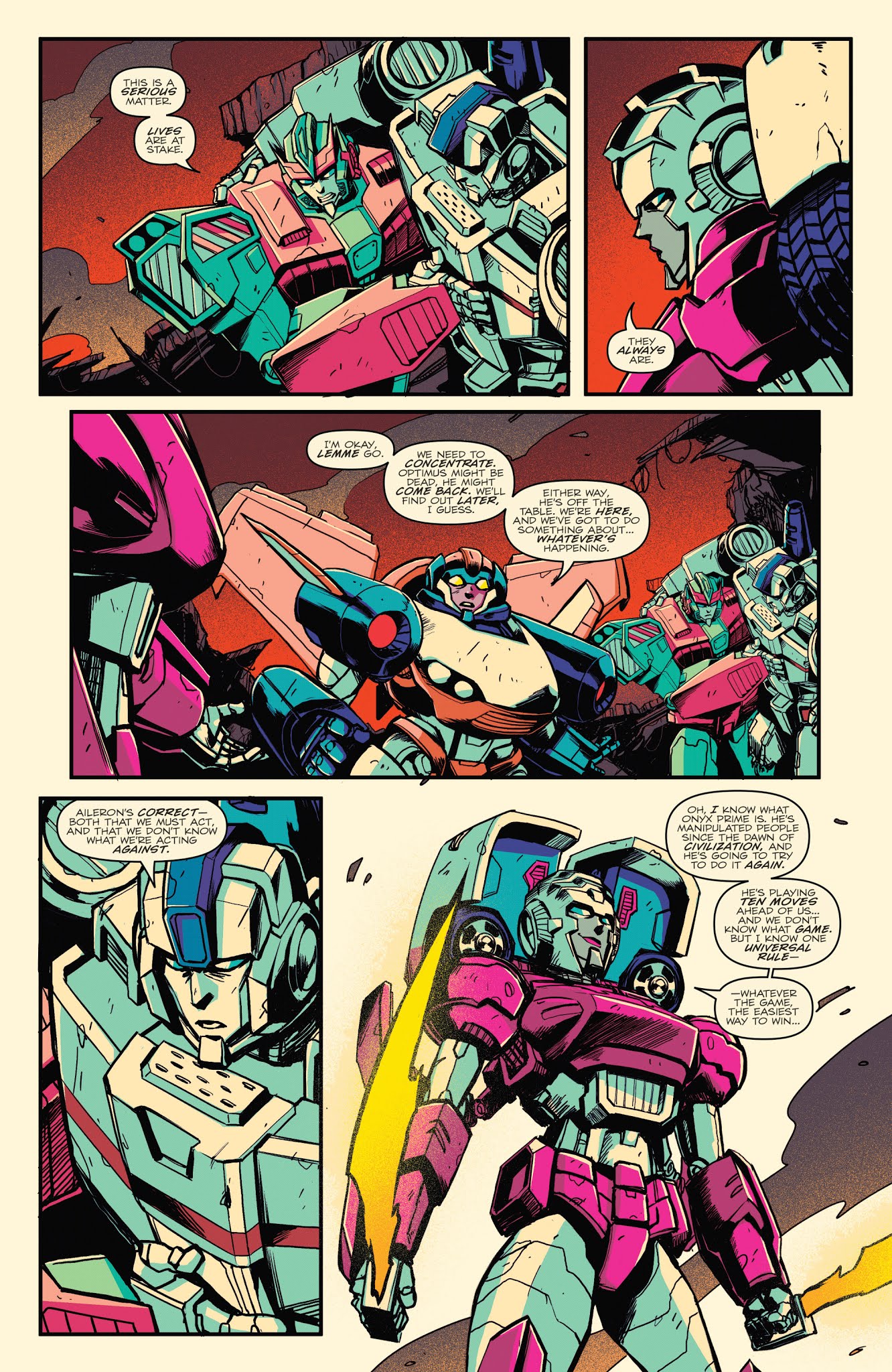 Read online Optimus Prime comic -  Issue #19 - 13