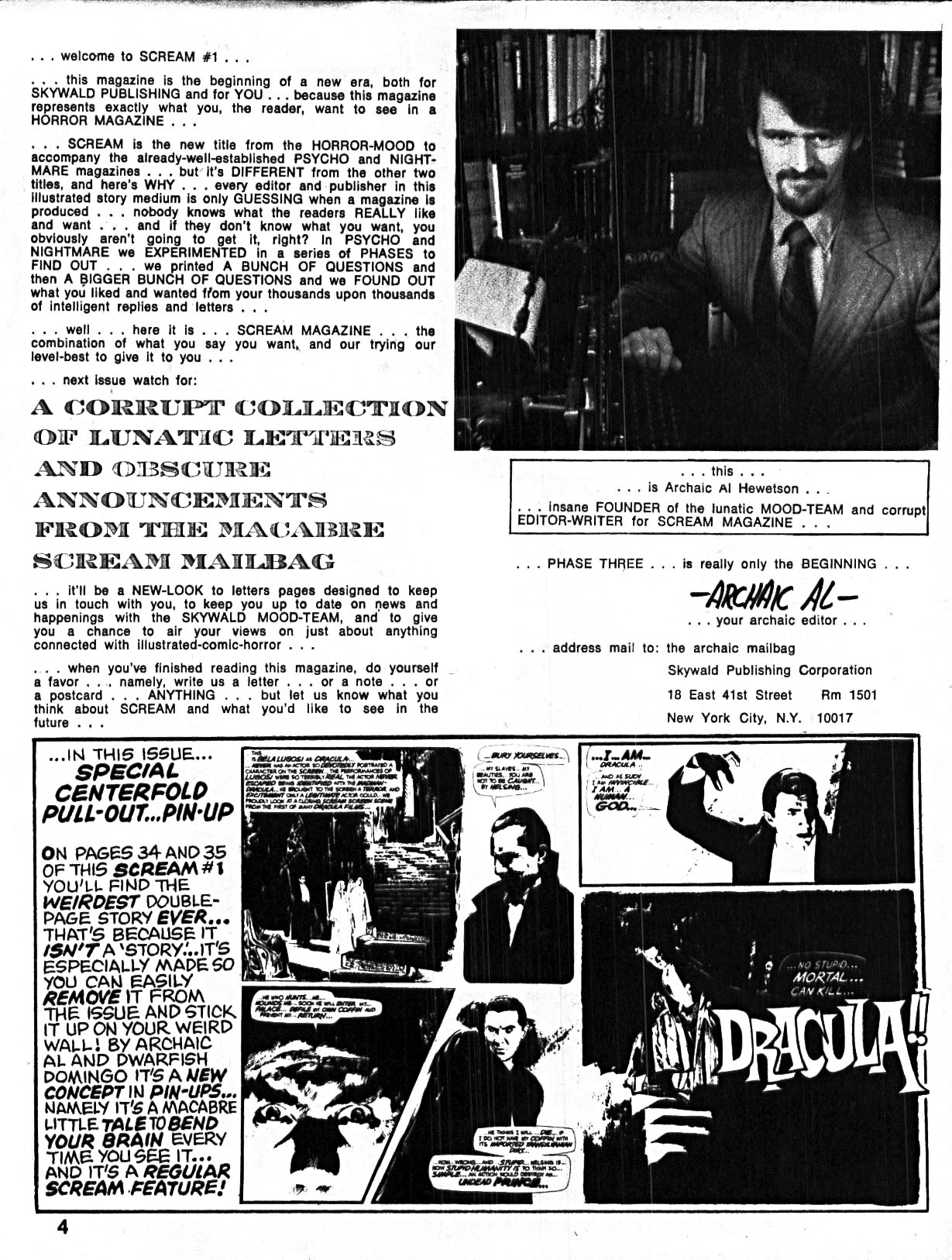 Read online Scream (1973) comic -  Issue #1 - 4