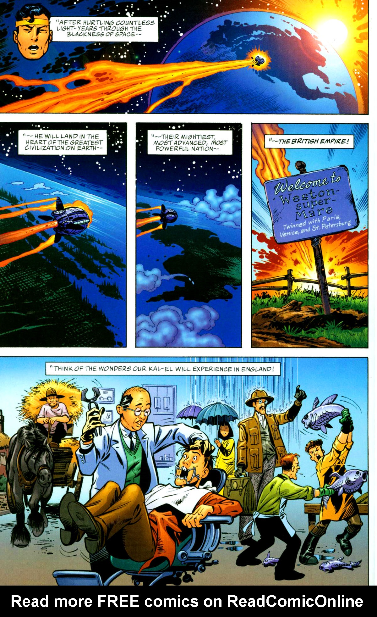 Read online Superman: True Brit comic -  Issue # Full - 5
