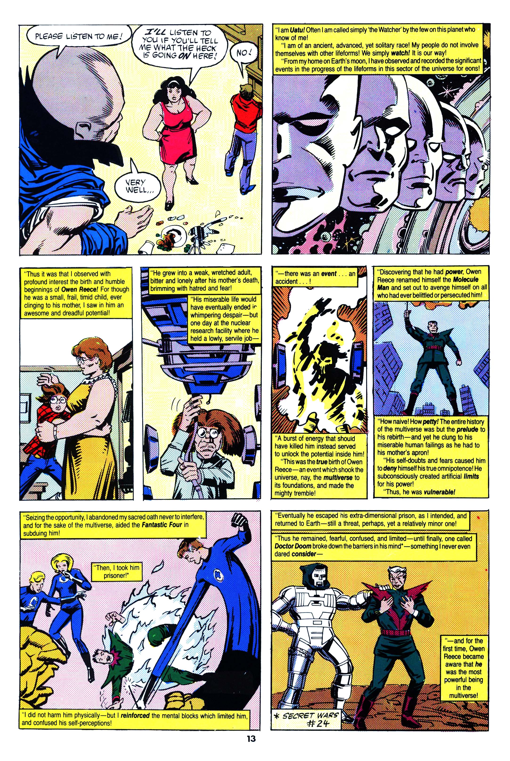 Read online Secret Wars (1985) comic -  Issue #64 - 13