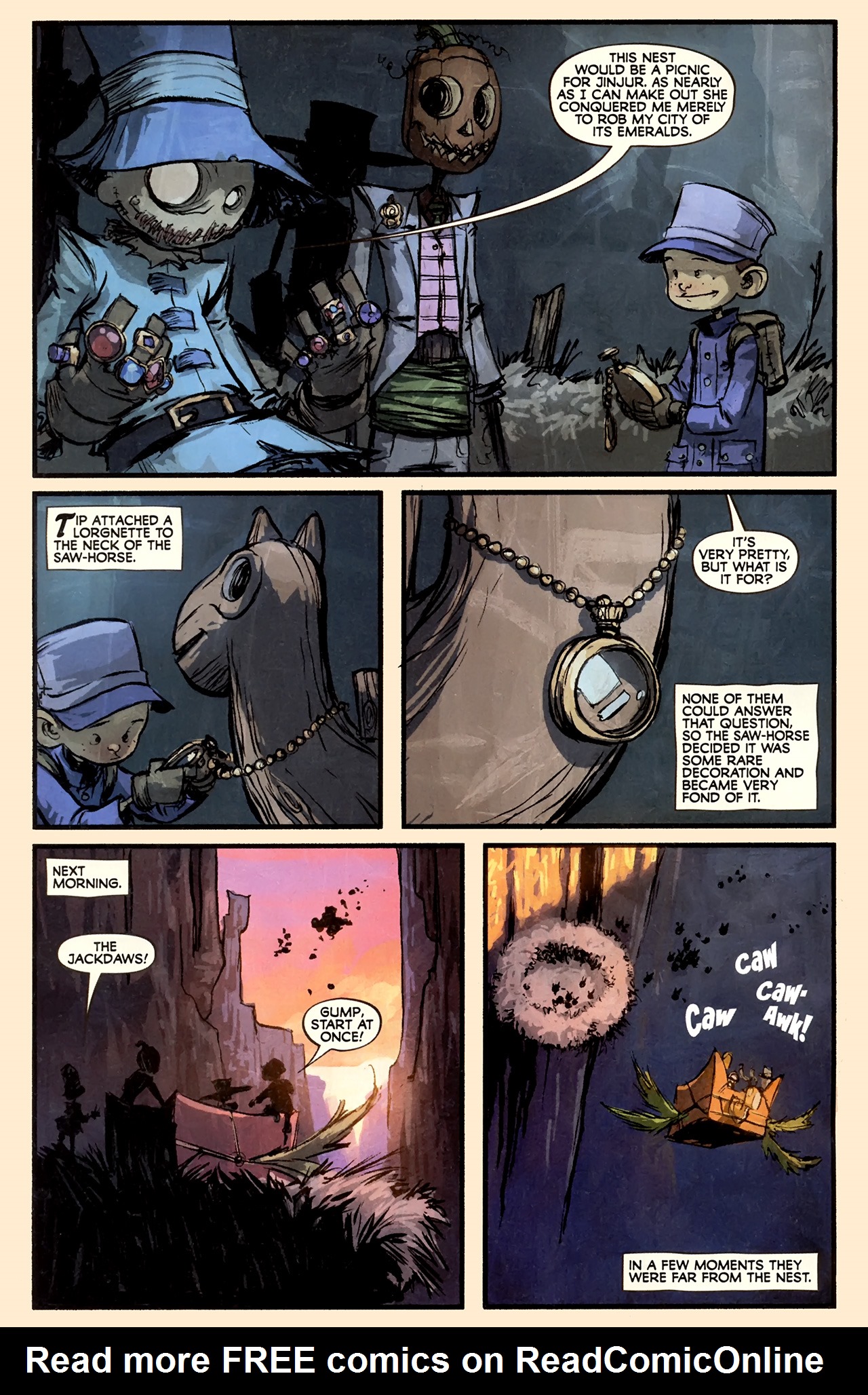 Read online The Marvelous Land of Oz comic -  Issue #7 - 8