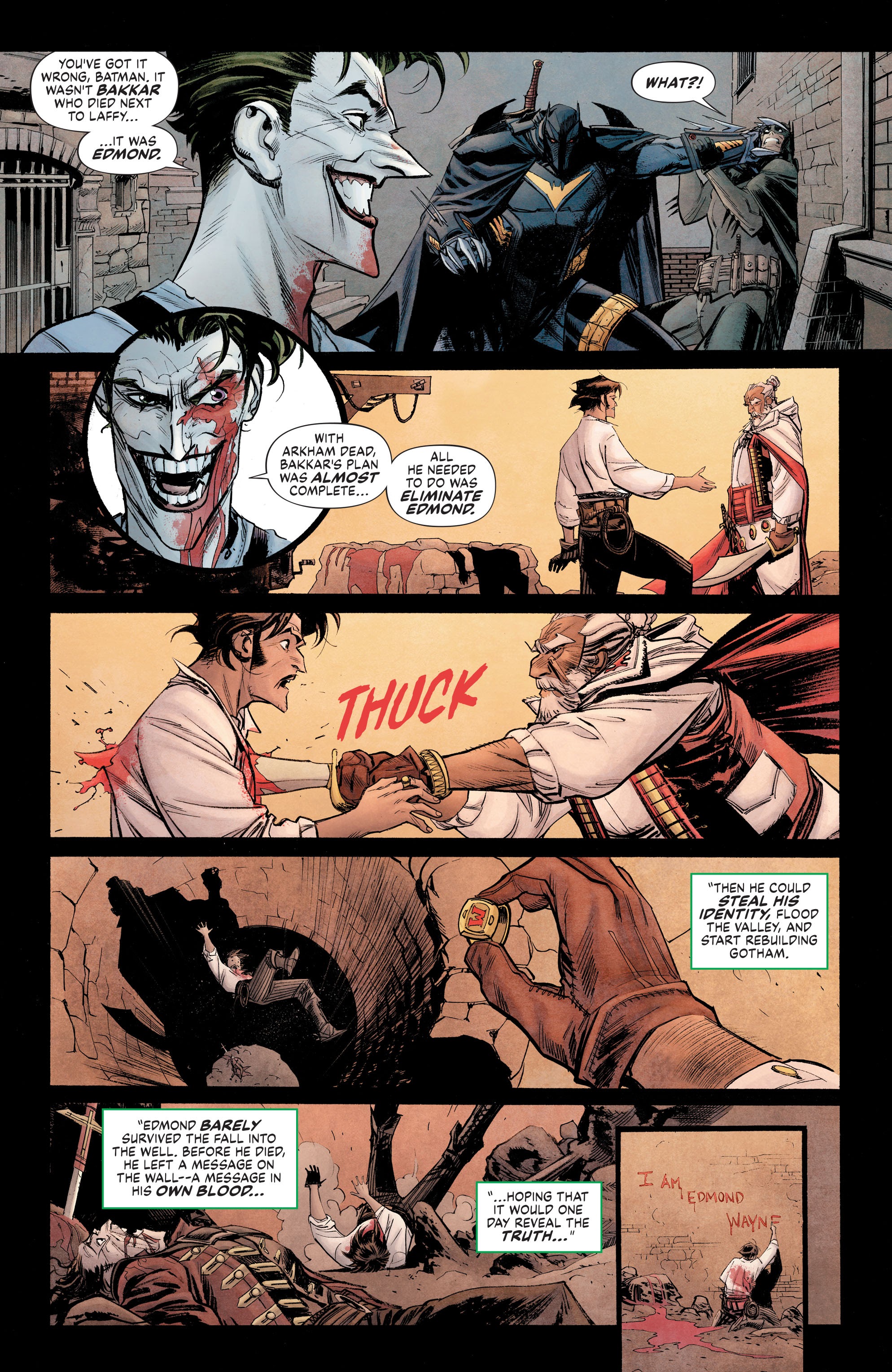 Read online Batman: Curse of the White Knight comic -  Issue #6 - 22