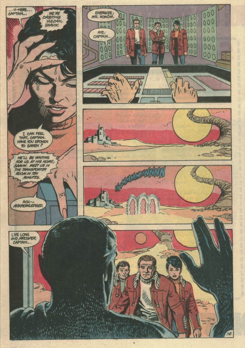 Read online Star Trek (1984) comic -  Issue #7 - 15