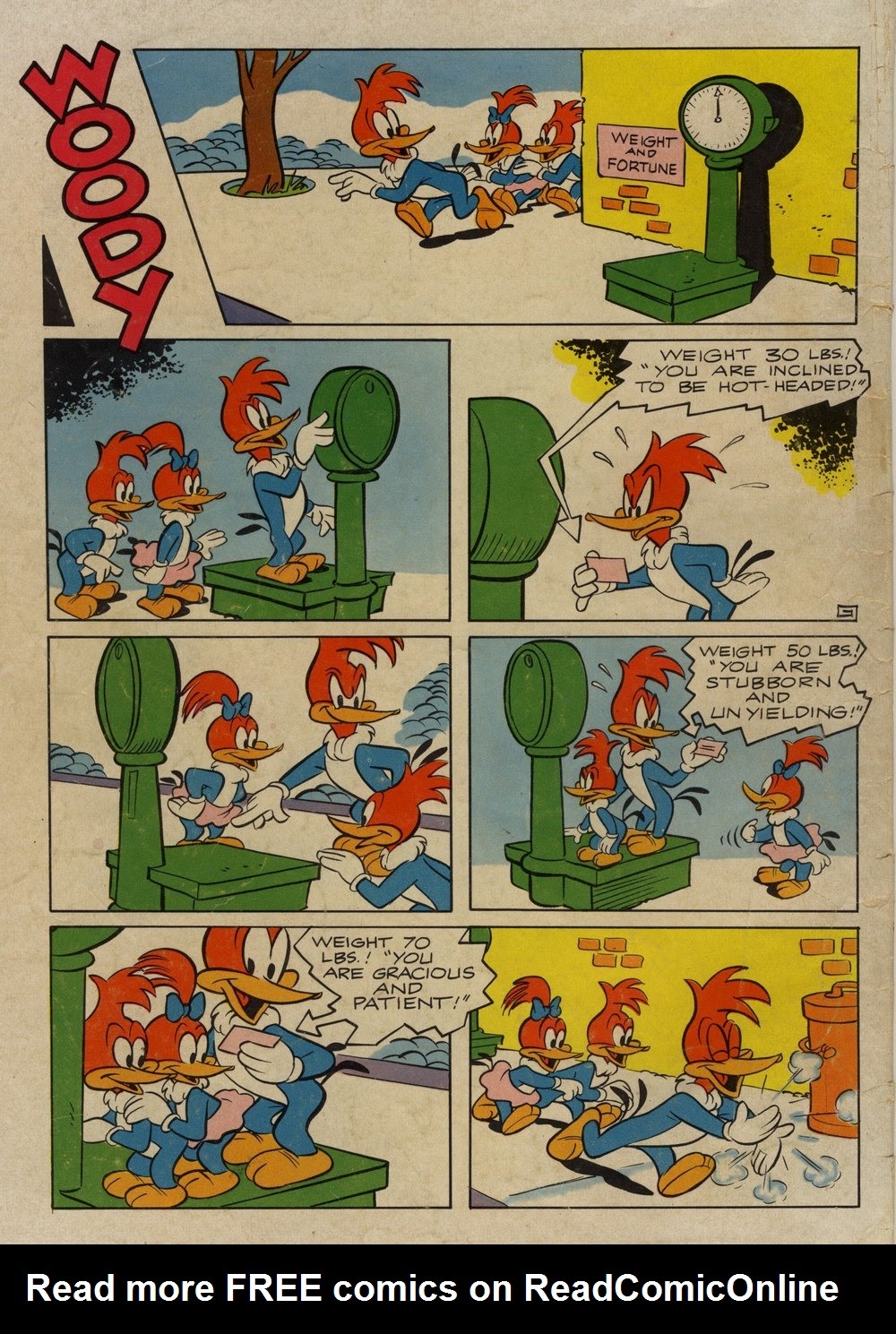 Read online Walter Lantz Woody Woodpecker (1952) comic -  Issue #23 - 36