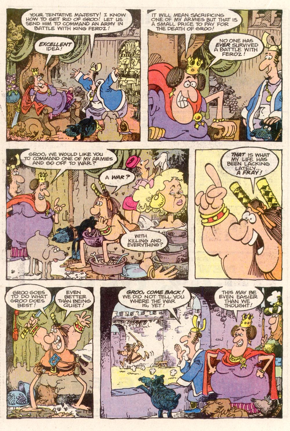 Read online Sergio Aragonés Groo the Wanderer comic -  Issue #81 - 16