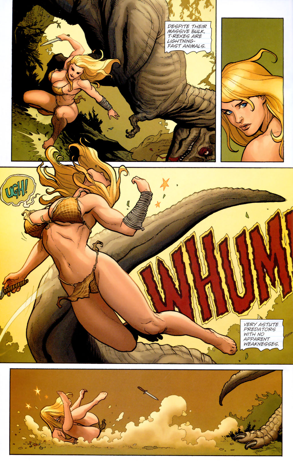 Read online Shanna, the She-Devil (2005) comic -  Issue #3 - 16
