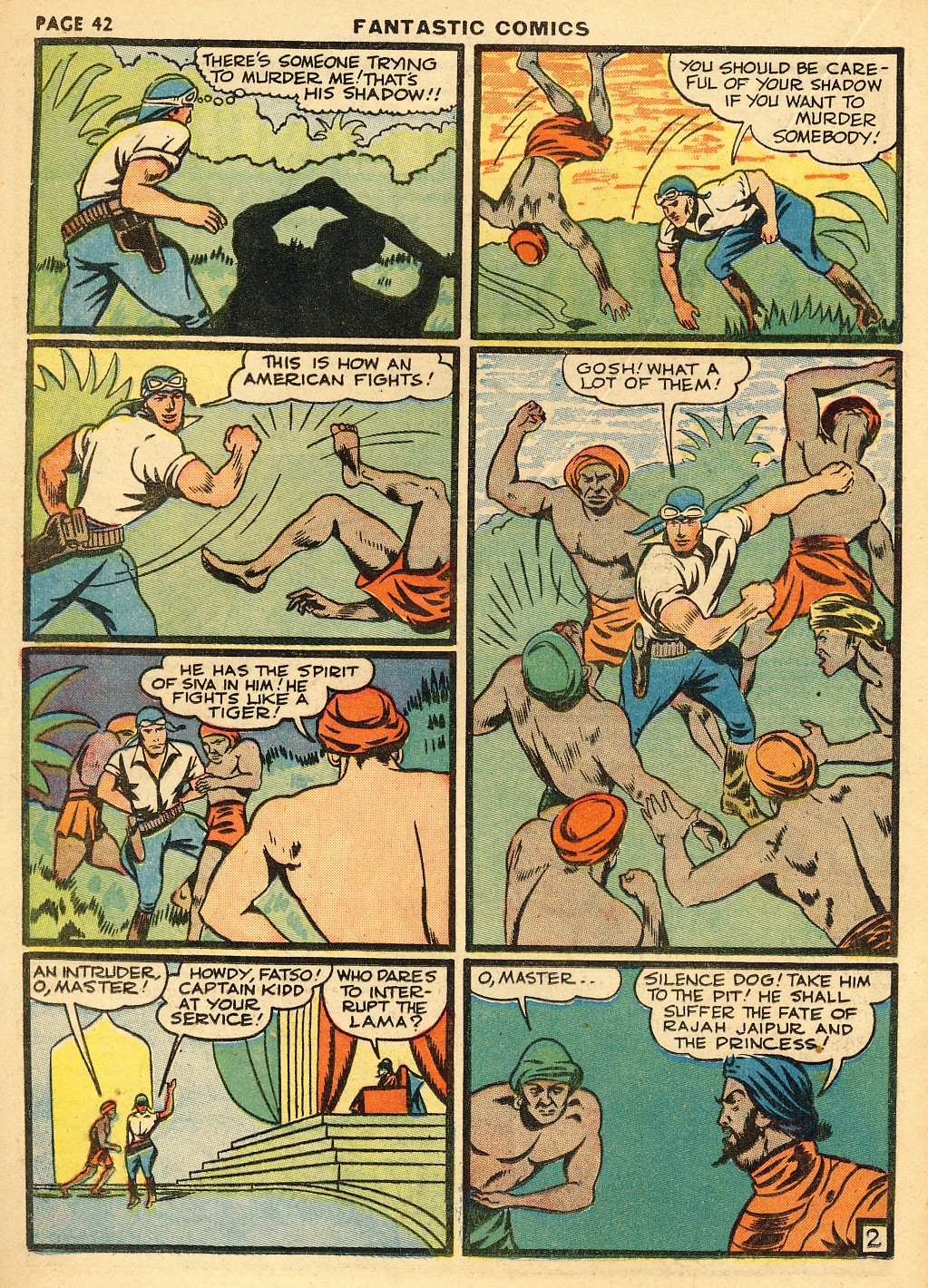 Read online Fantastic Comics comic -  Issue #10 - 43