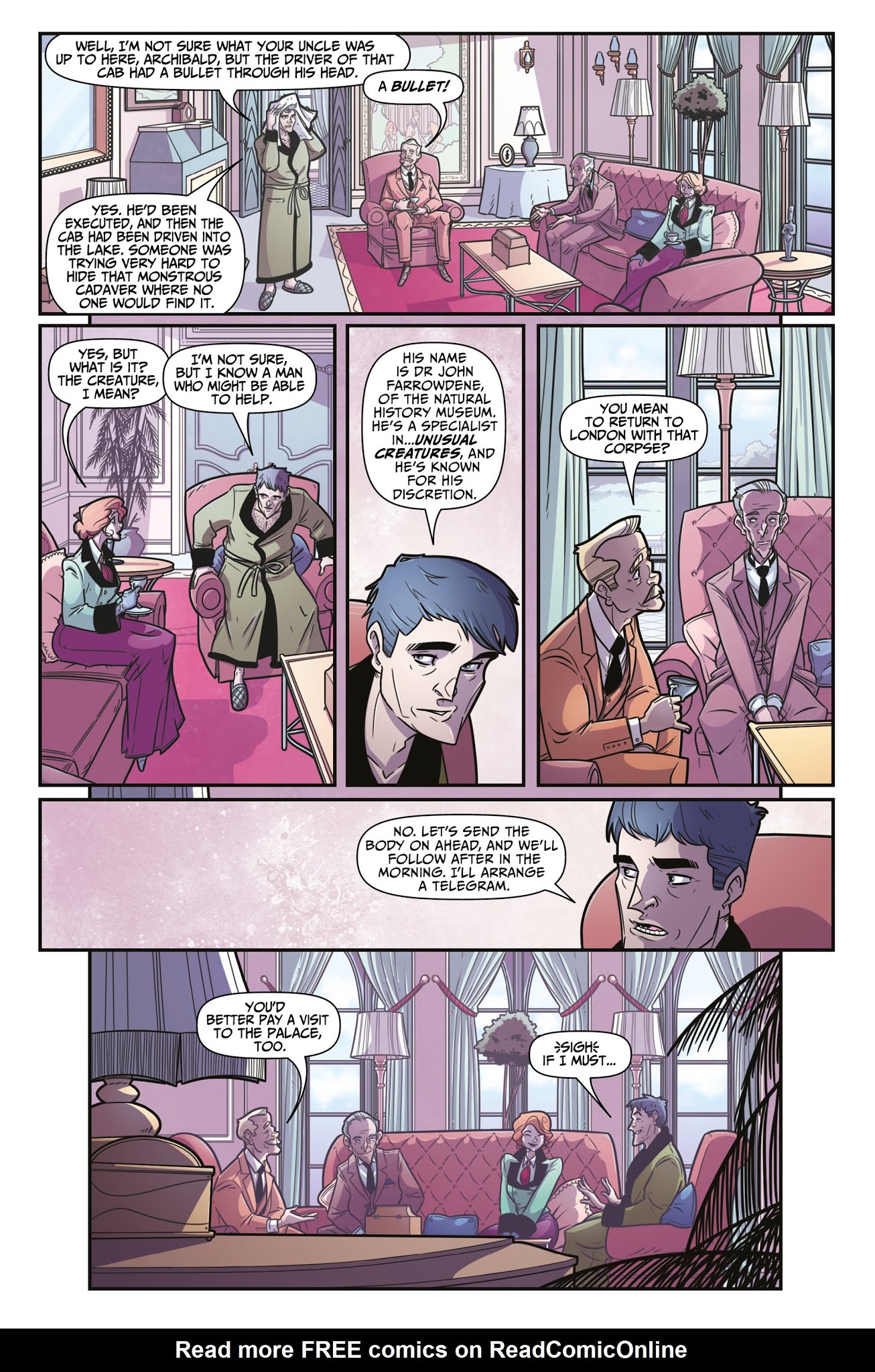 Read online Newbury & Hobbes: The Undying comic -  Issue #1 - 15