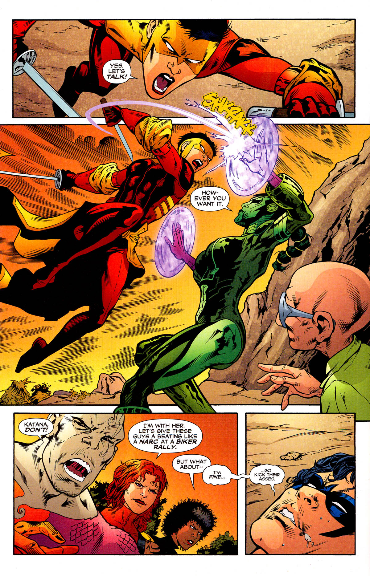 Read online Outsiders (2003) comic -  Issue #43 - 6