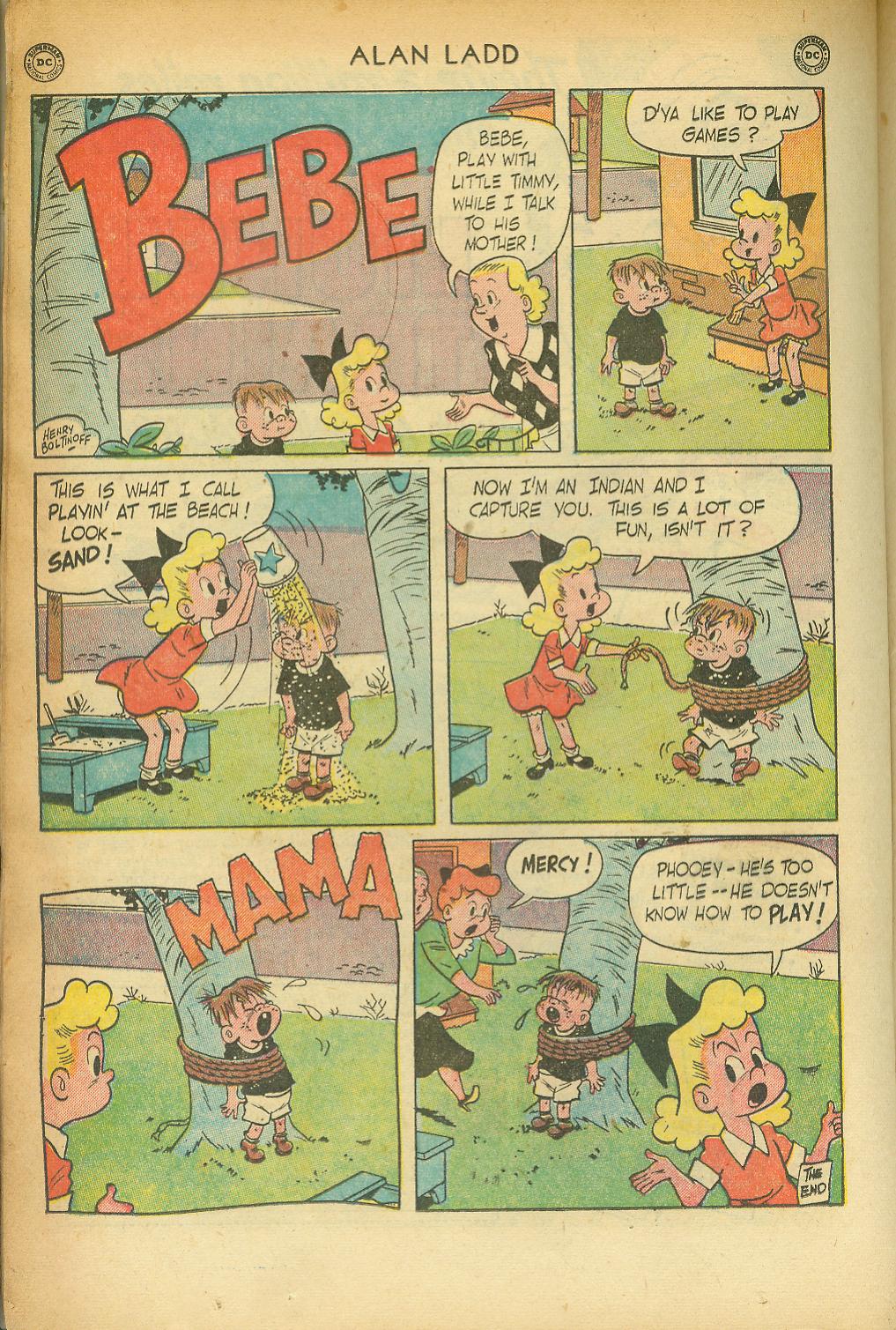 Read online Adventures of Alan Ladd comic -  Issue #8 - 32