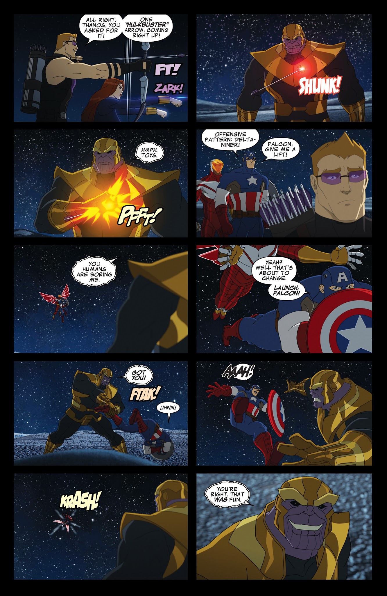 Read online Avengers vs. Thanos (2018) comic -  Issue # TPB - 34