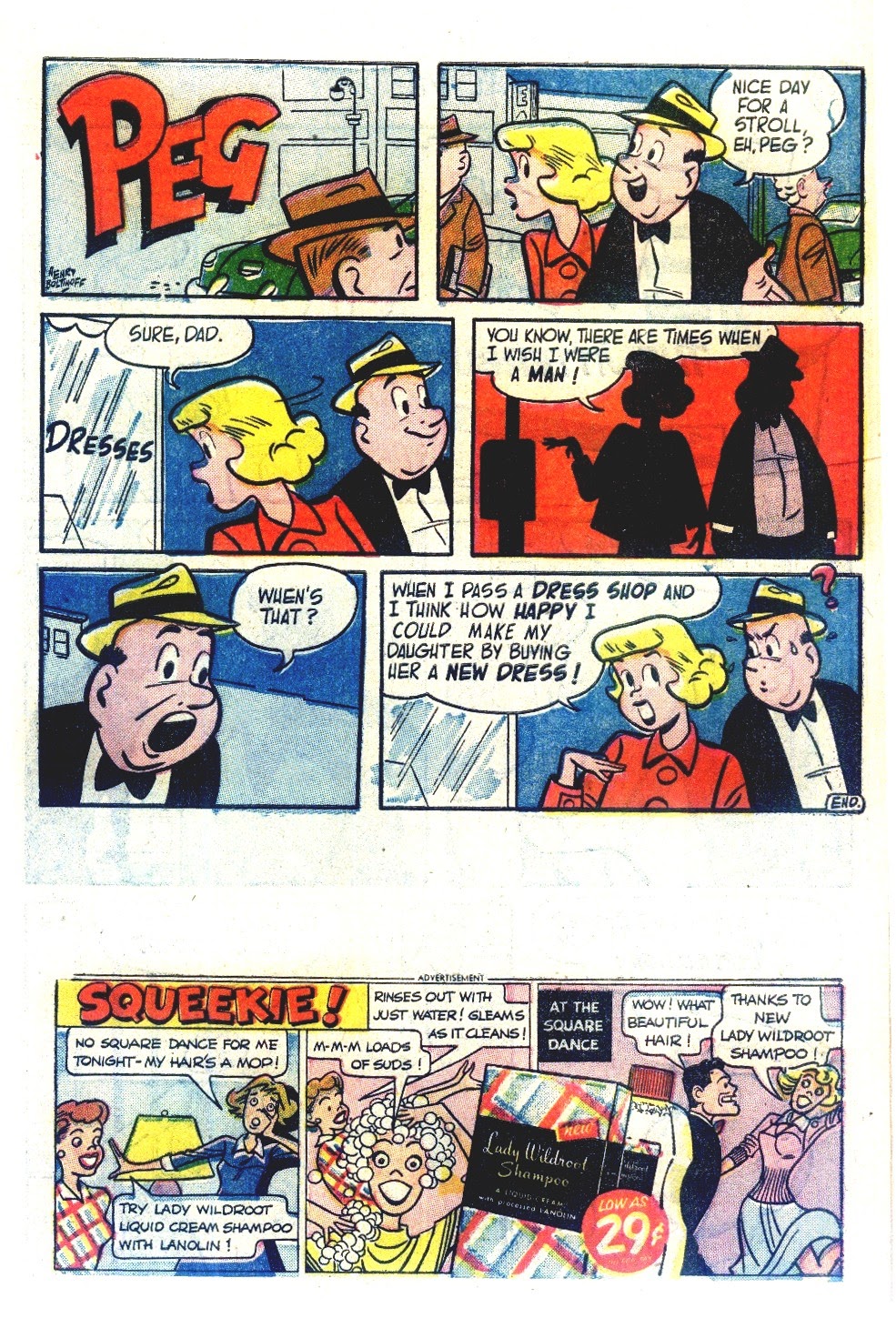 Read online A Date with Judy comic -  Issue #38 - 33