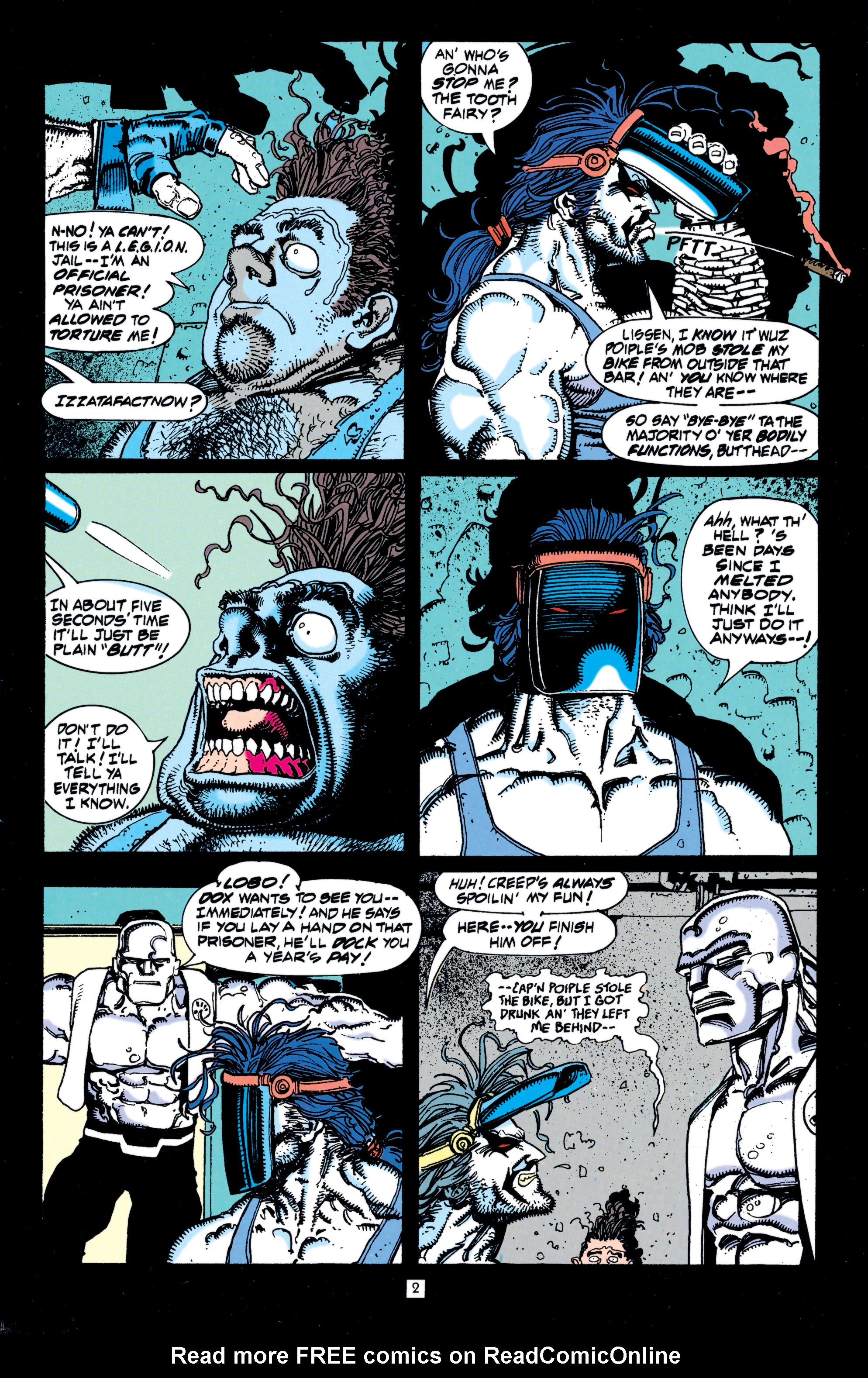 Read online Lobo (1993) comic -  Issue # _Annual 1 - Bloodlines - 3