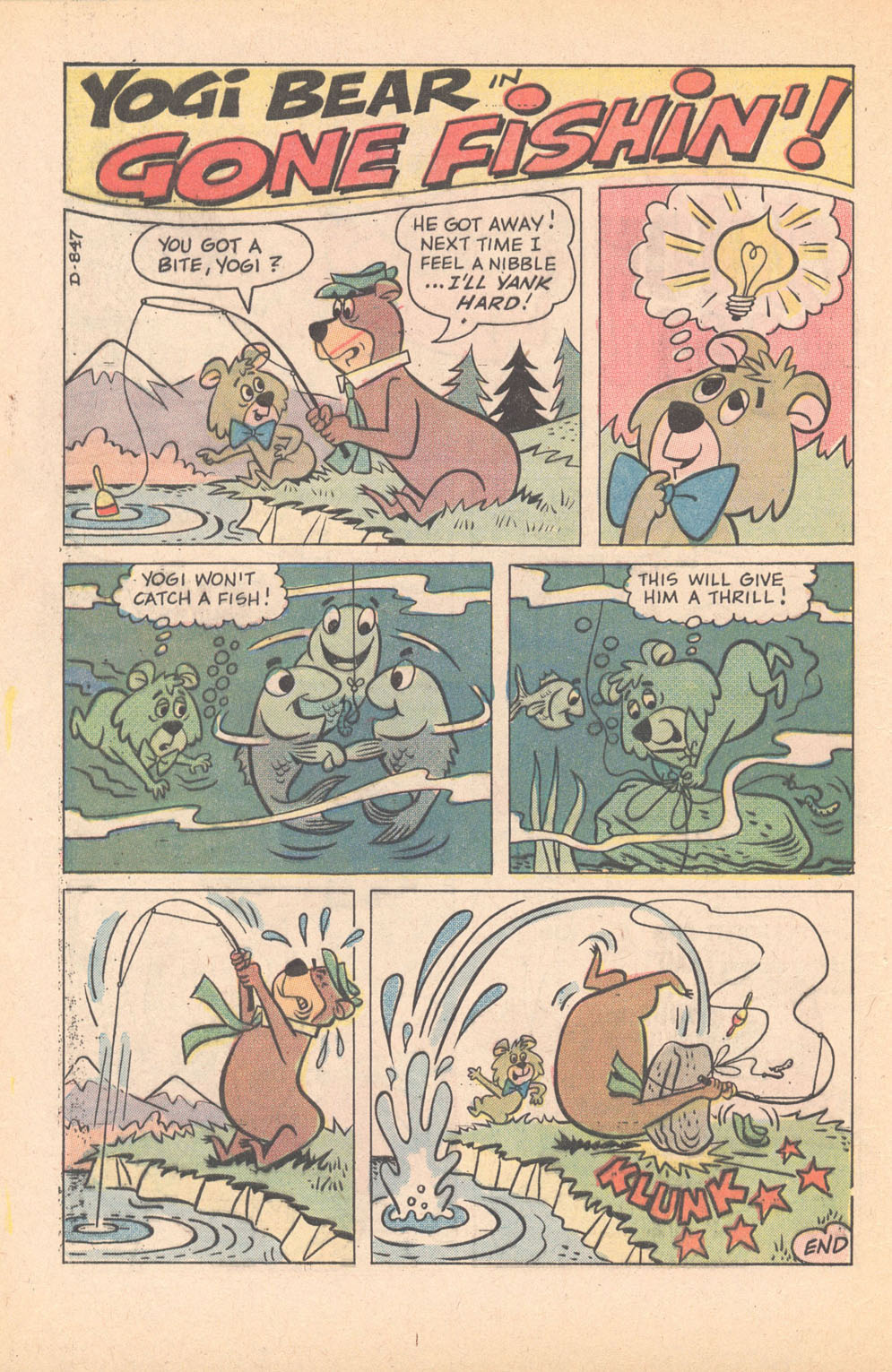 Read online Yogi Bear (1970) comic -  Issue #7 - 48