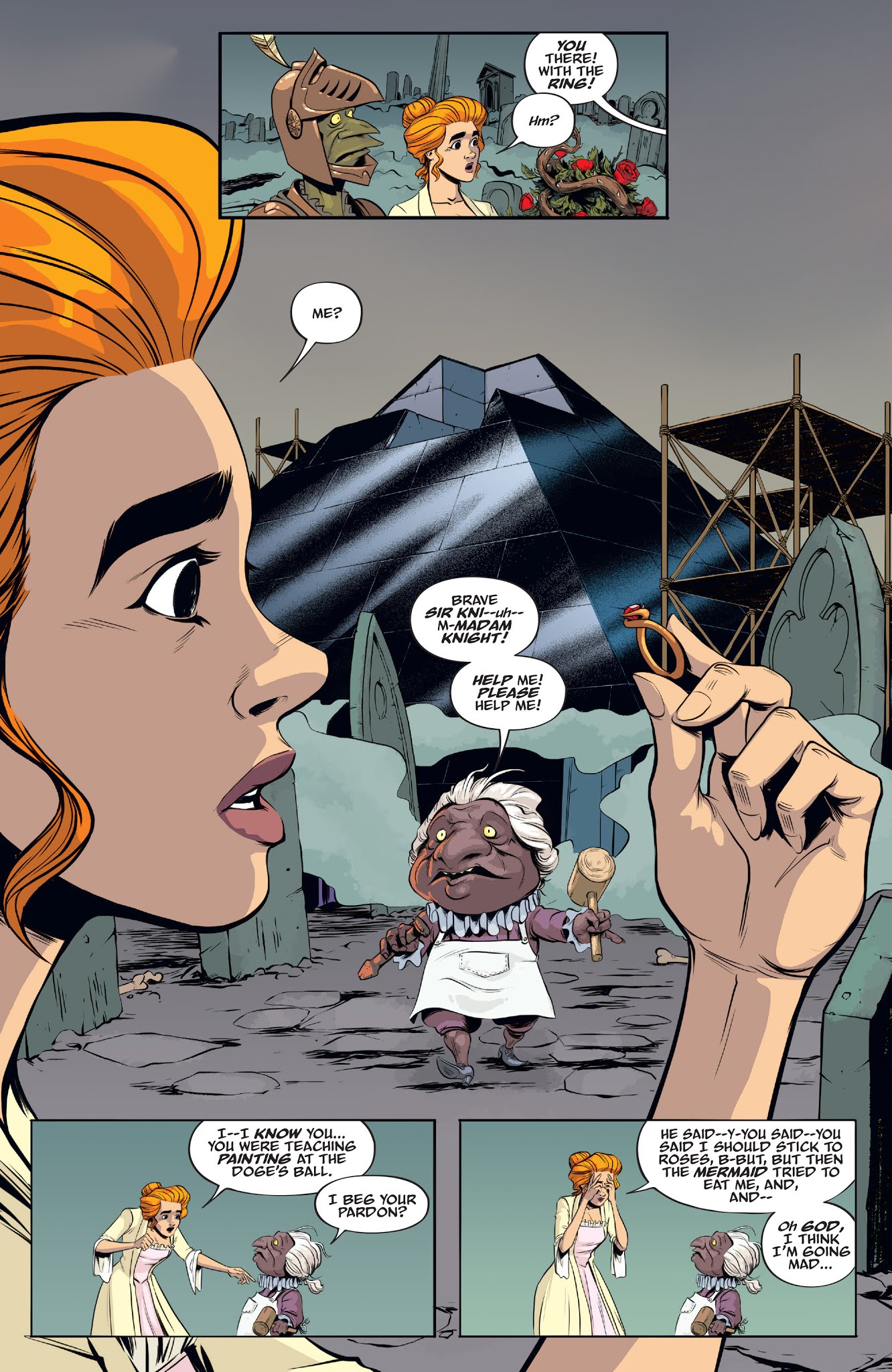 Read online Jim Henson's Labyrinth: Coronation comic -  Issue #5 - 9