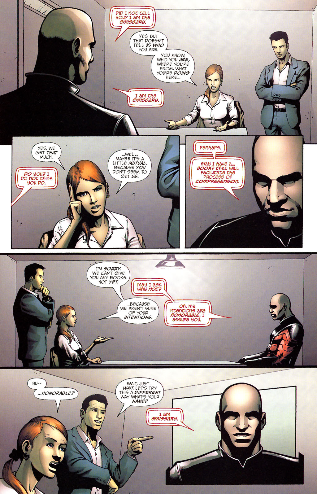 Read online Emissary comic -  Issue #2 - 5