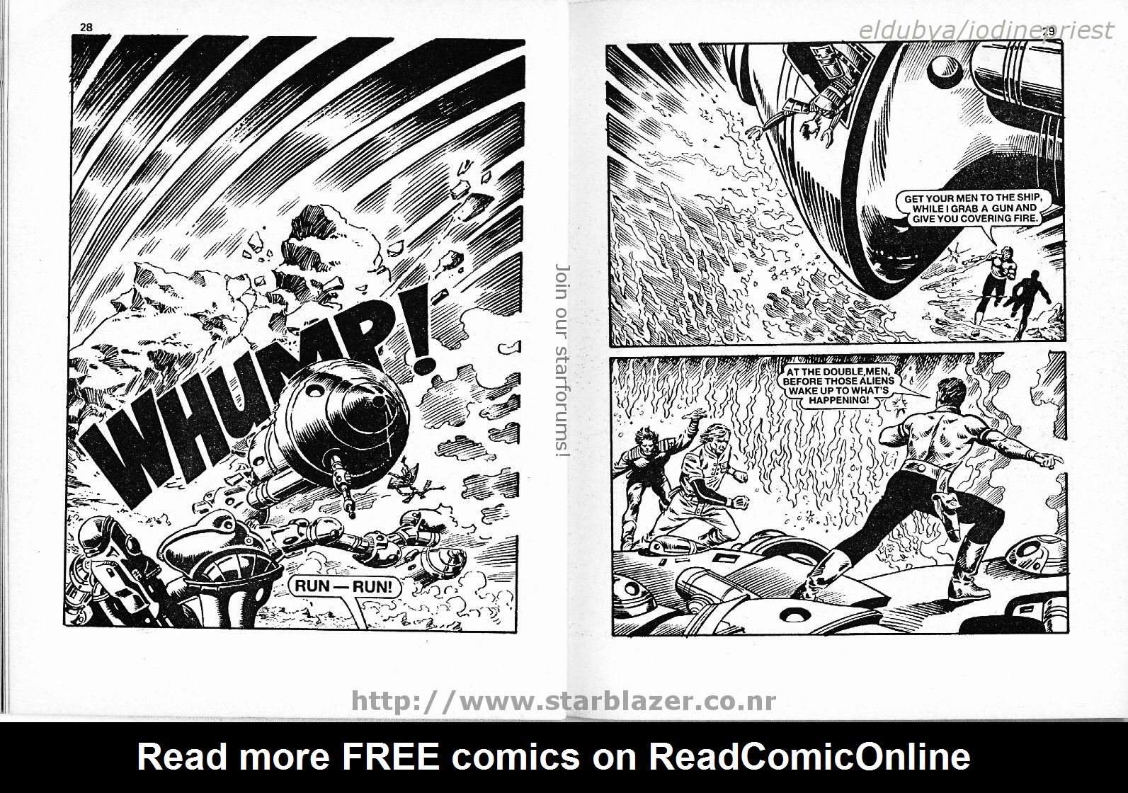 Read online Starblazer comic -  Issue #185 - 16