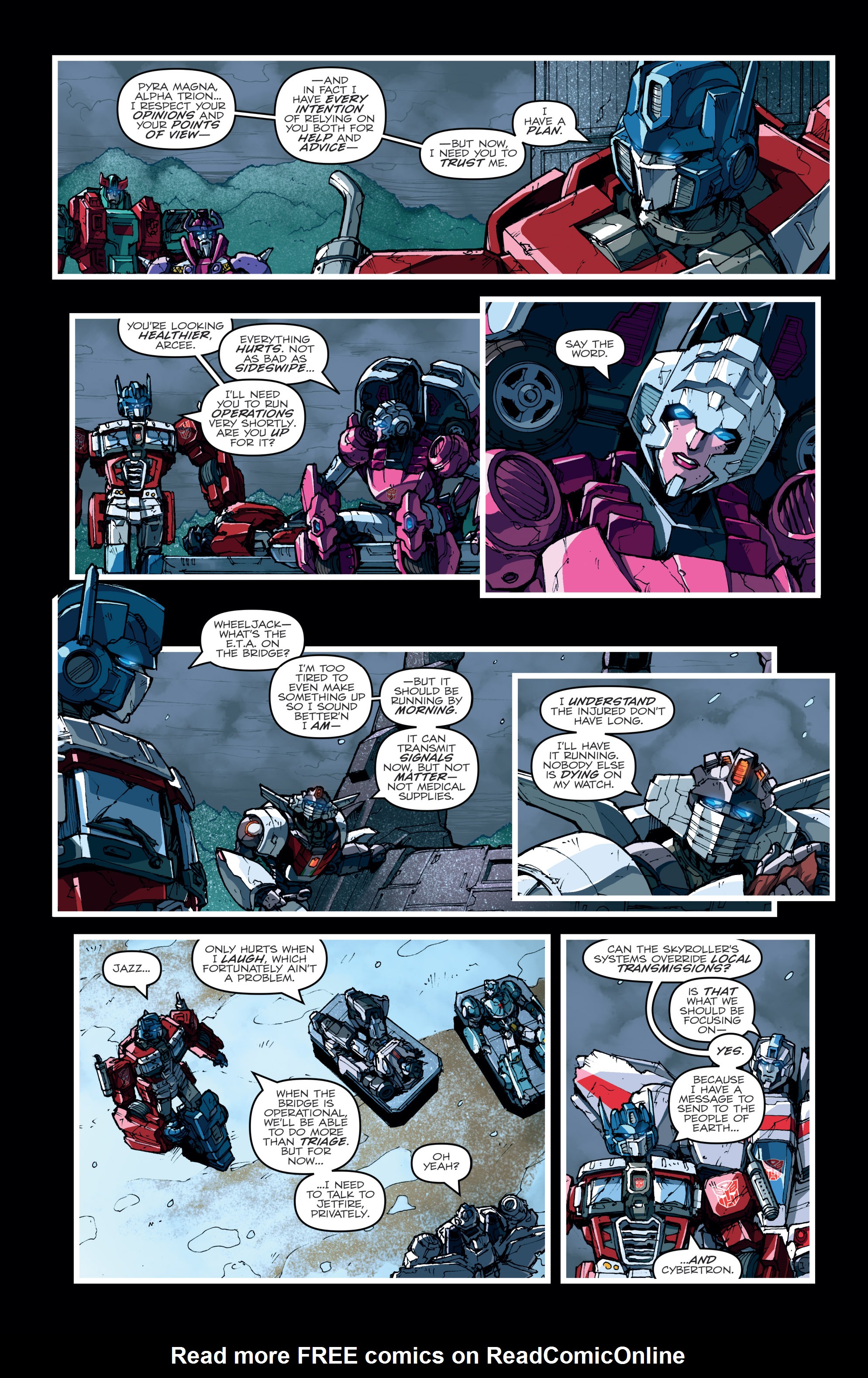 Read online The Transformers (2014) comic -  Issue #50 - 31