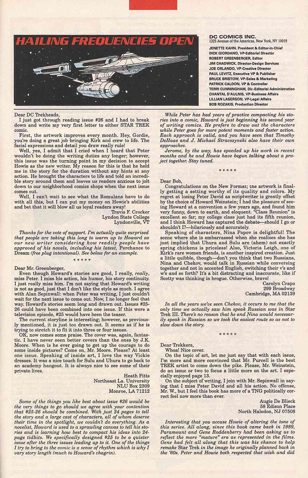 Read online Star Trek (1989) comic -  Issue #30 - 31