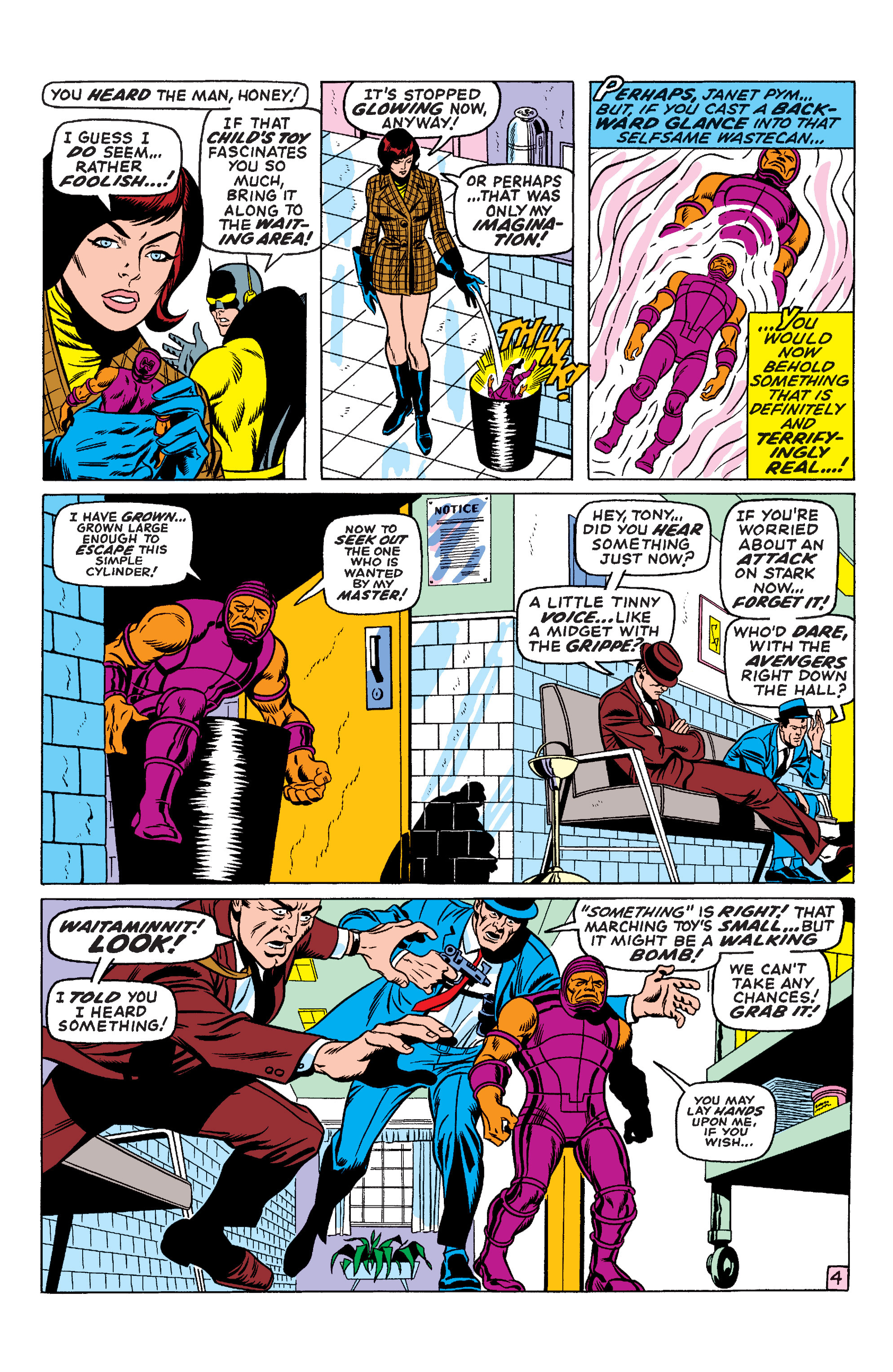 Read online Marvel Masterworks: The Avengers comic -  Issue # TPB 8 (Part 1) - 7