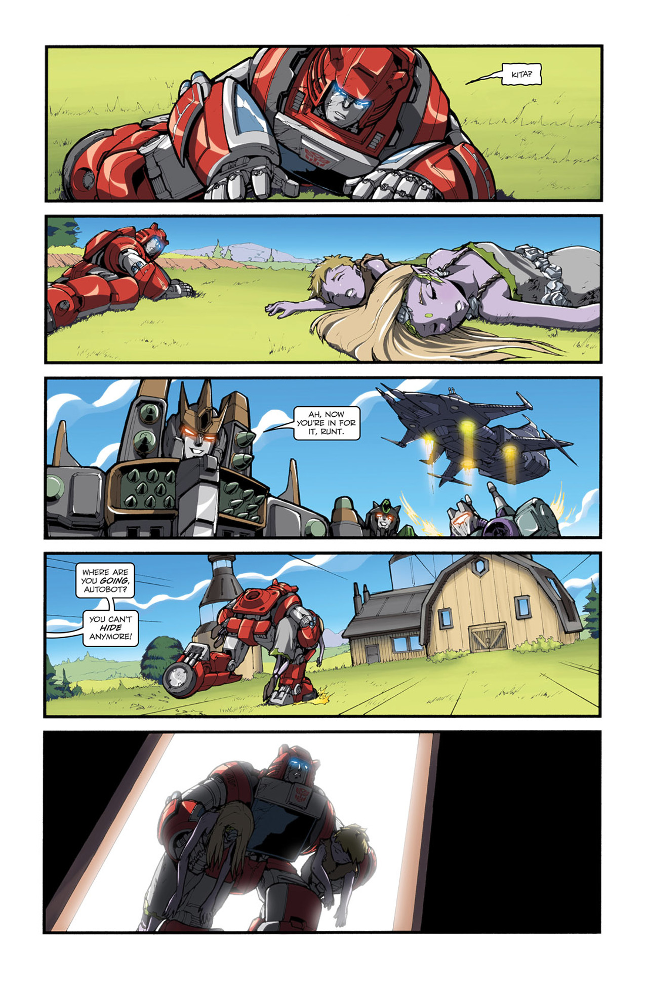 Read online Transformers Spotlight: Cliffjumper comic -  Issue # Full - 22