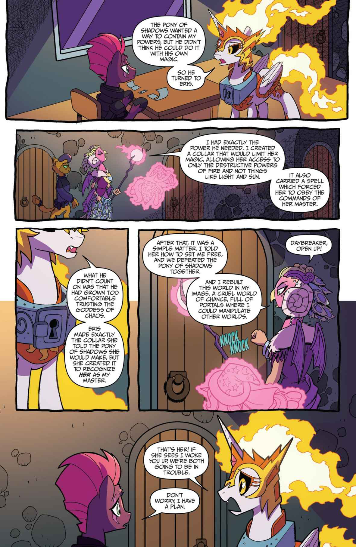 Read online My Little Pony: Nightmare Knights comic -  Issue #4 - 18