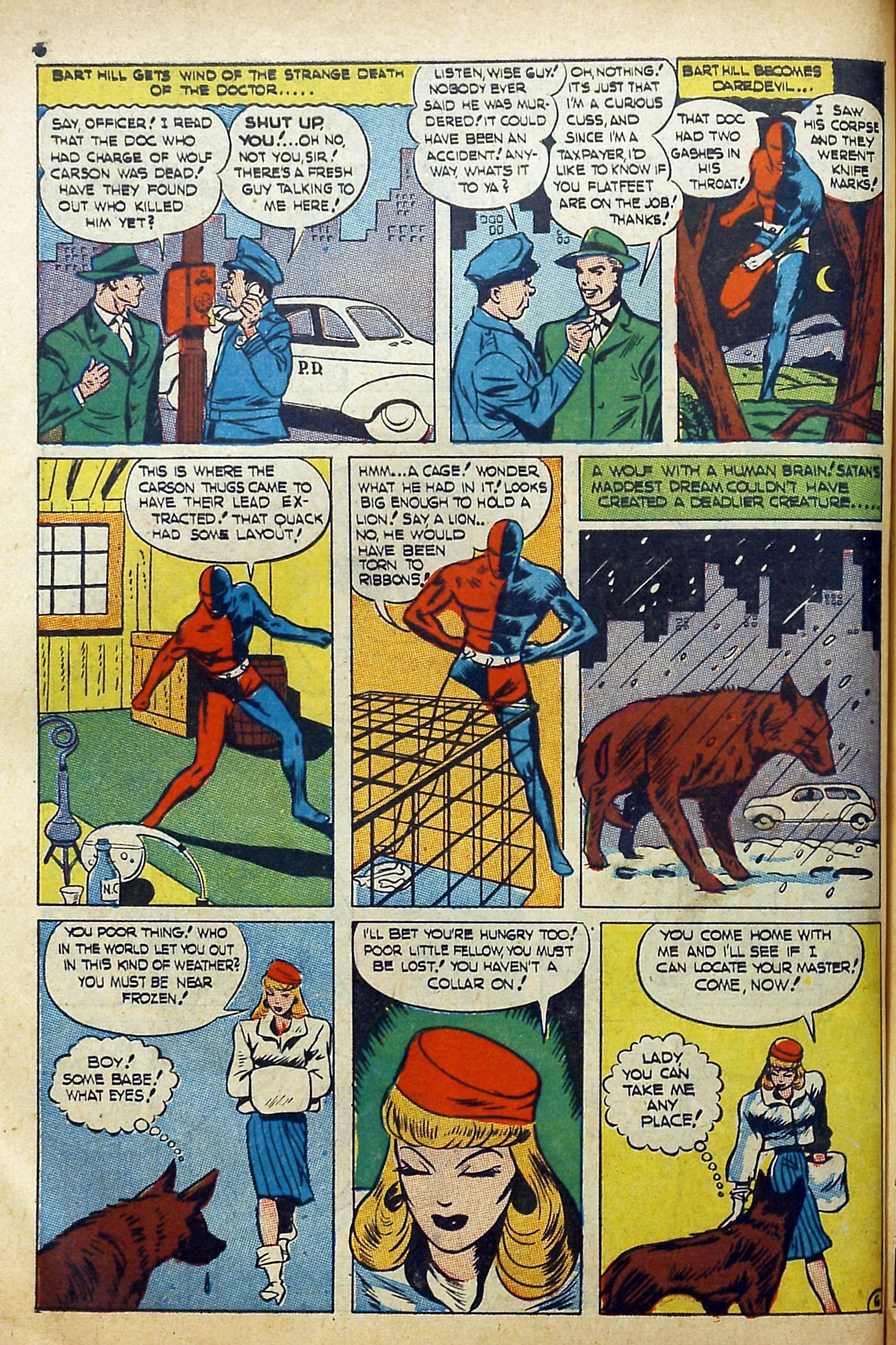 Read online Daredevil (1941) comic -  Issue #6 - 8