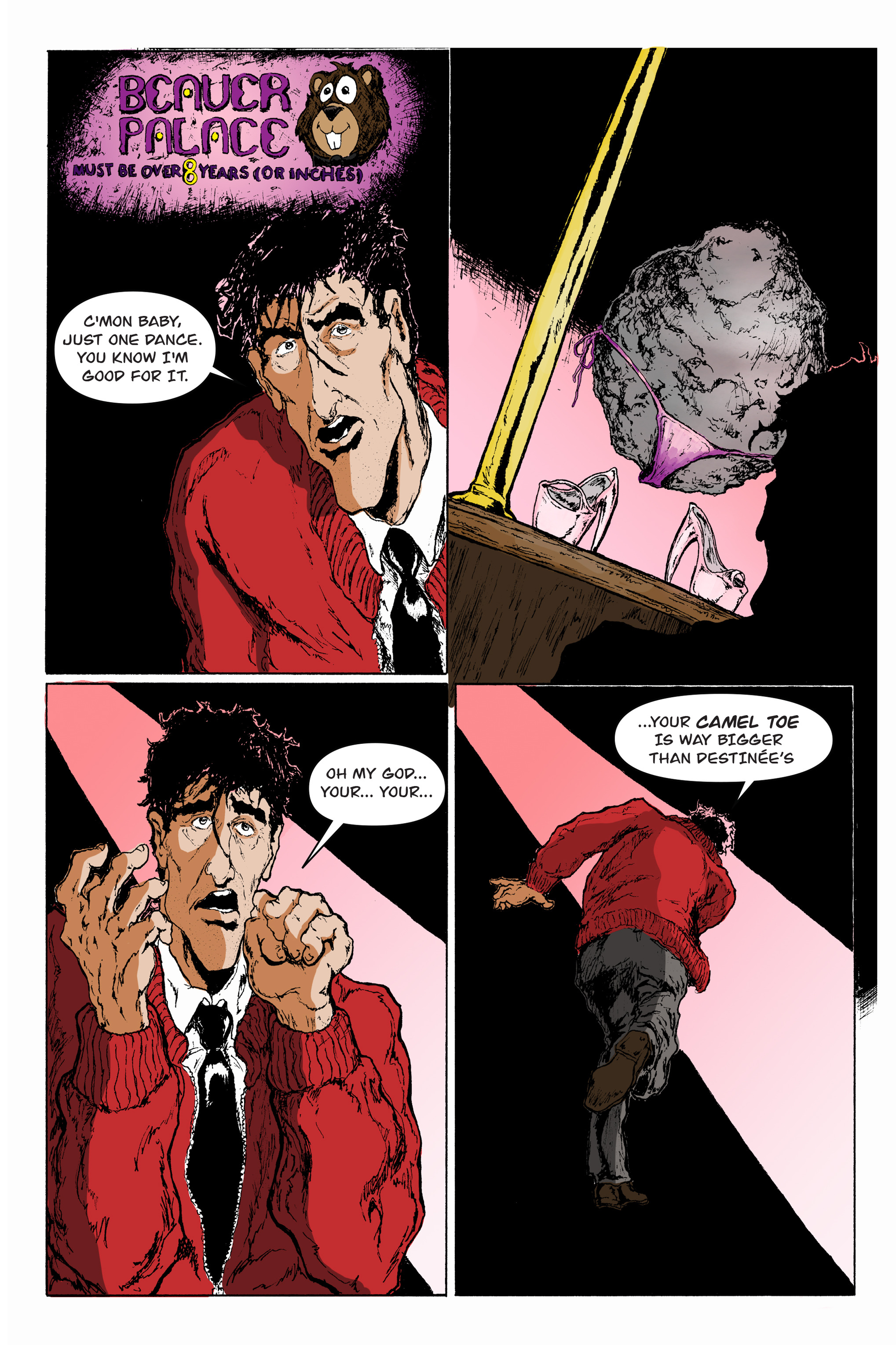 Read online Man vs. Rock comic -  Issue #4 - 5