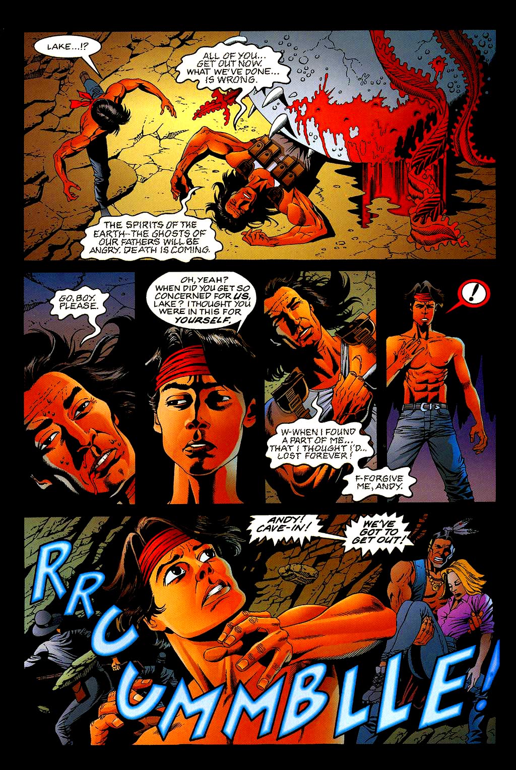 Read online Turok, Dinosaur Hunter (1993) comic -  Issue #40 - 21