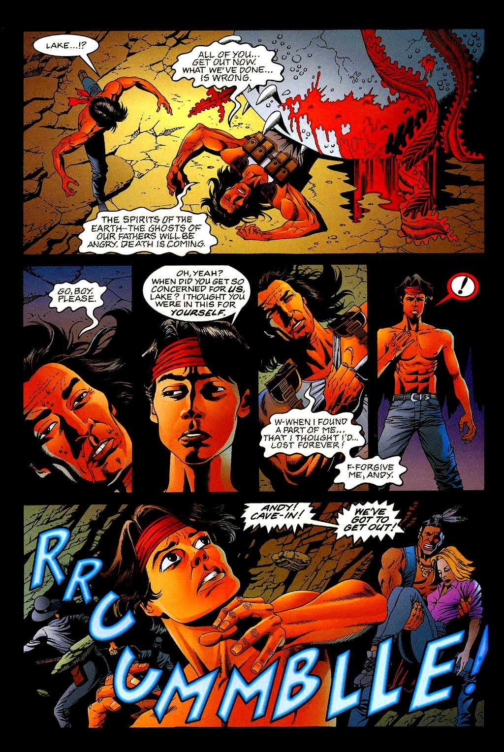 Read online Turok, Dinosaur Hunter (1993) comic -  Issue #40 - 21