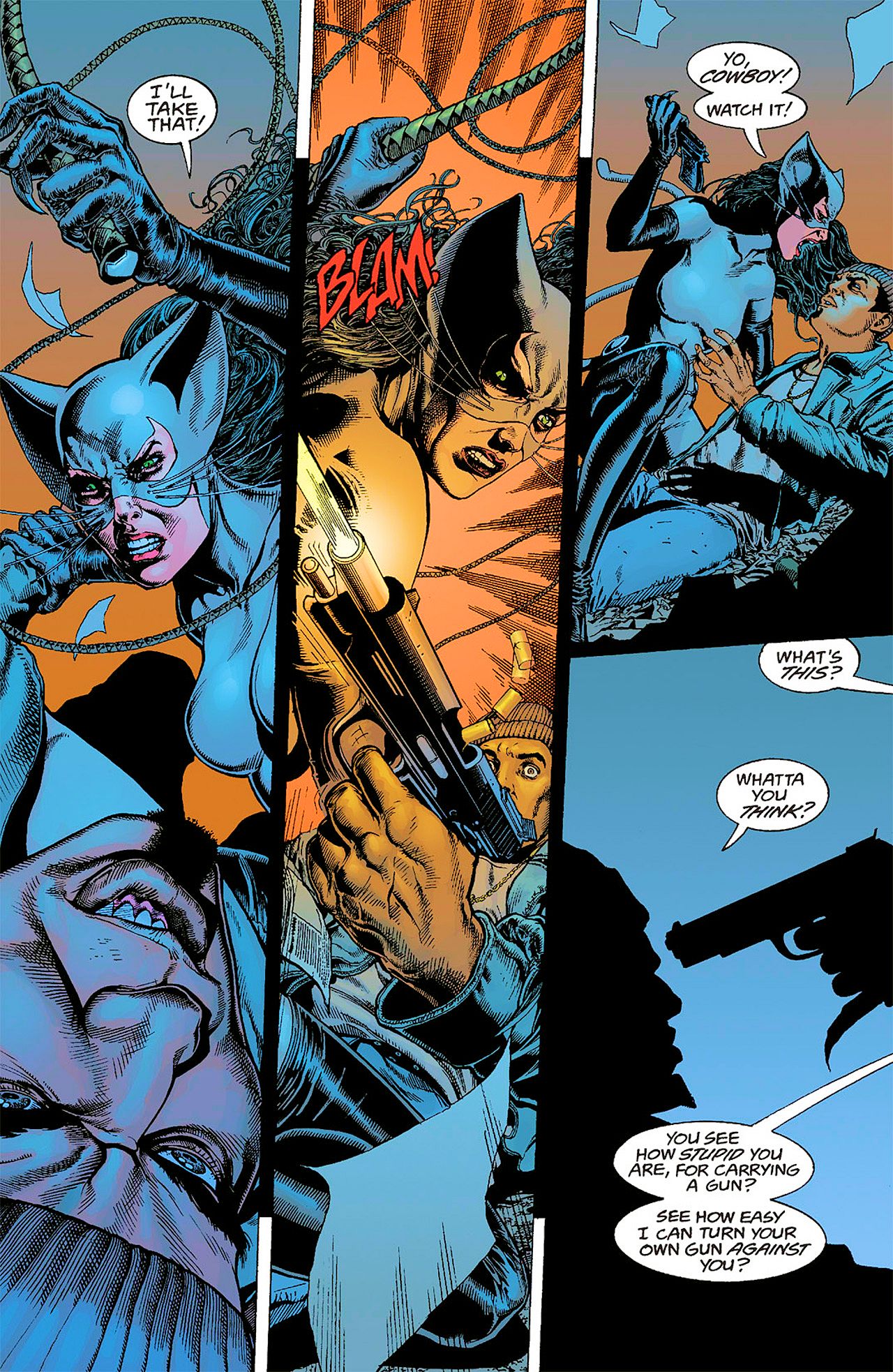 Read online Batman/Catwoman: Trail of the Gun comic -  Issue #1 - 23