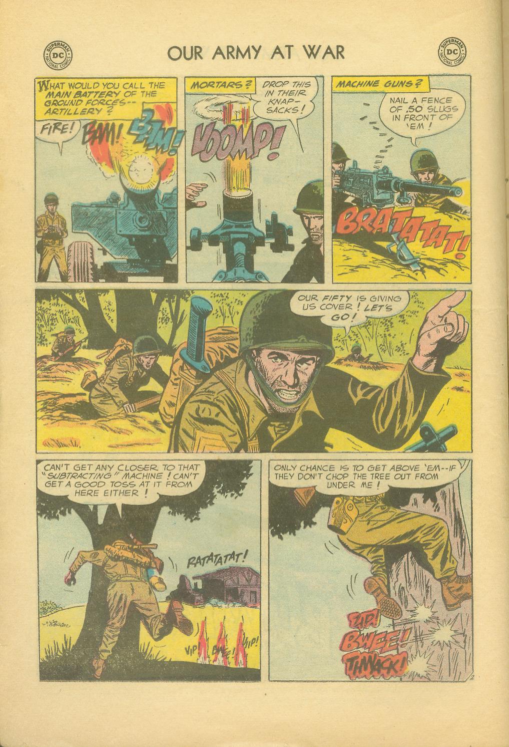 Read online Our Army at War (1952) comic -  Issue #60 - 12