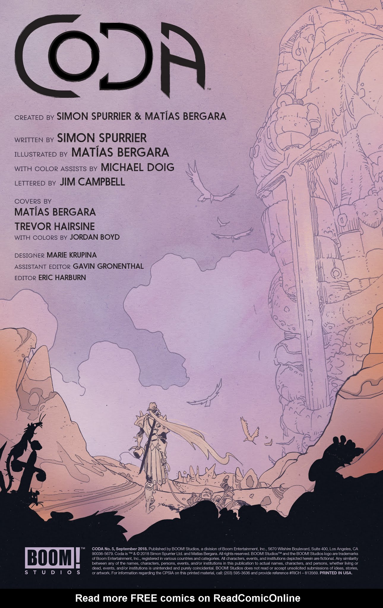Read online Coda comic -  Issue #5 - 2