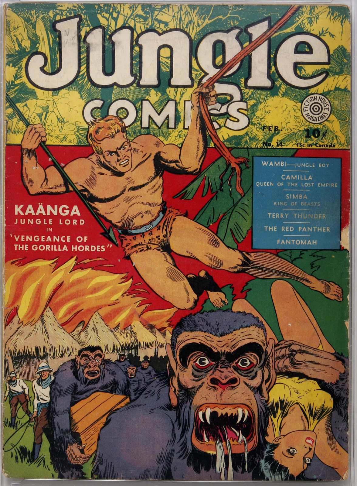 Jungle Comics (1940) issue 14 - Page 1