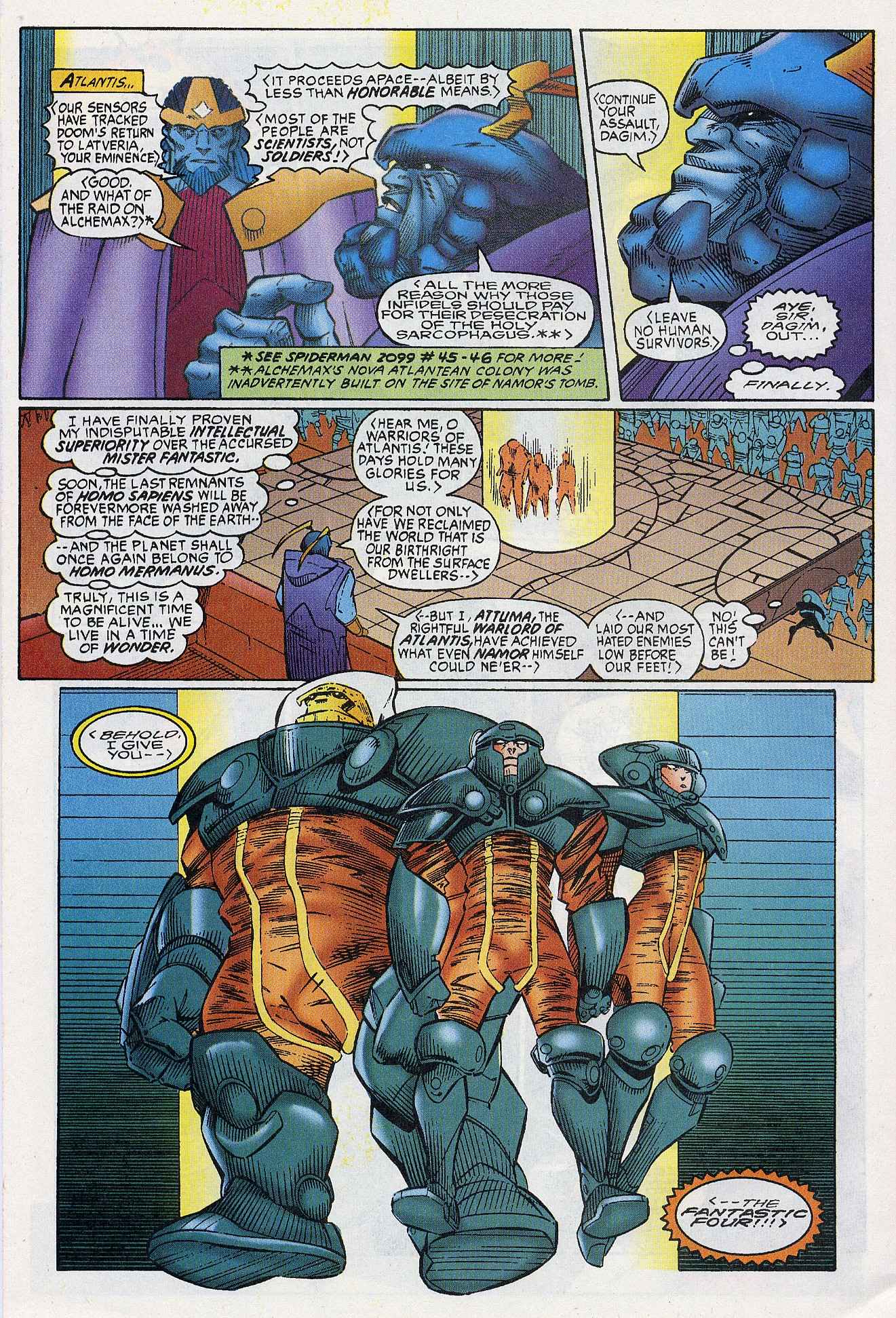 Read online Fantastic Four 2099 comic -  Issue #7 - 22