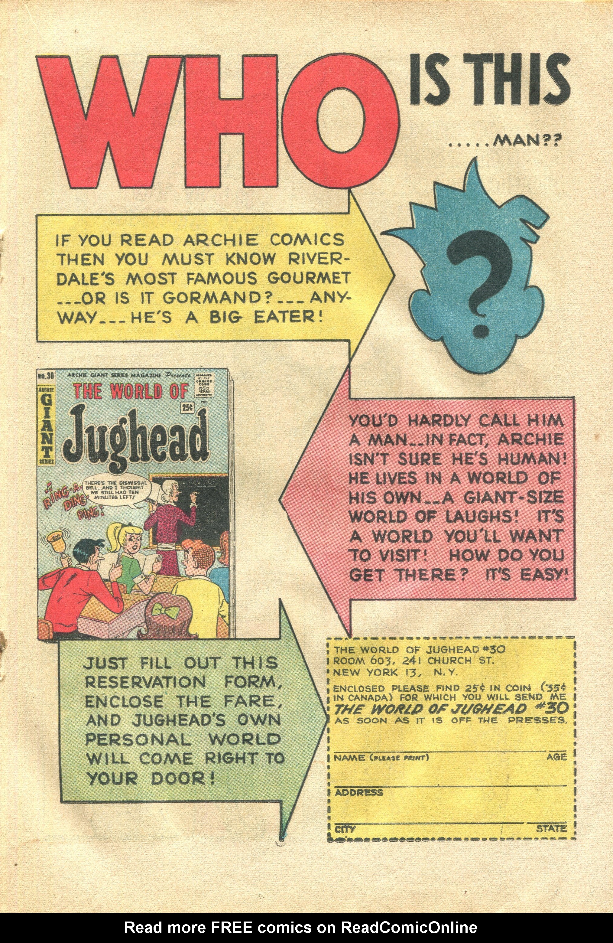 Read online Archie's Pal Jughead comic -  Issue #113 - 19