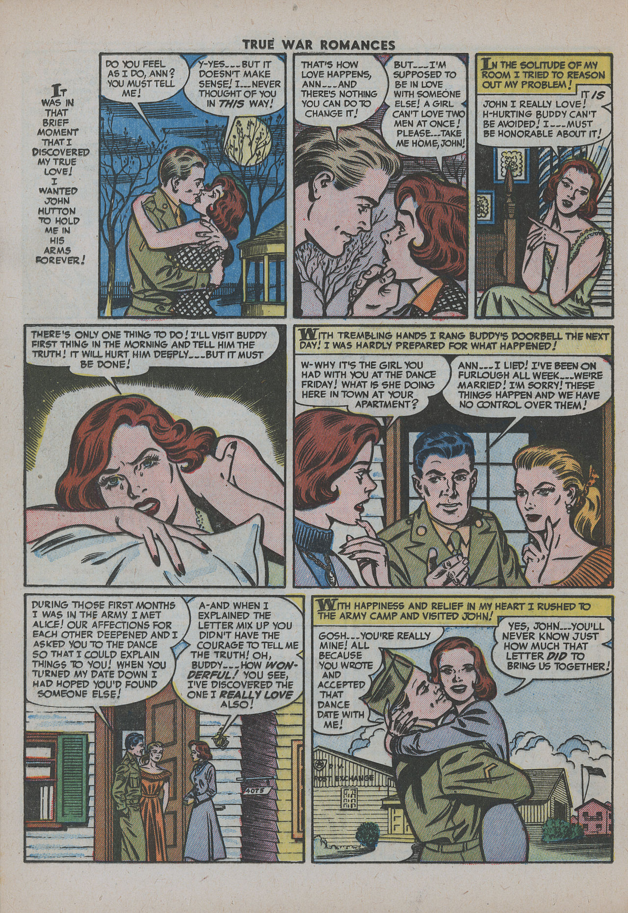 Read online True War Romances comic -  Issue #15 - 24
