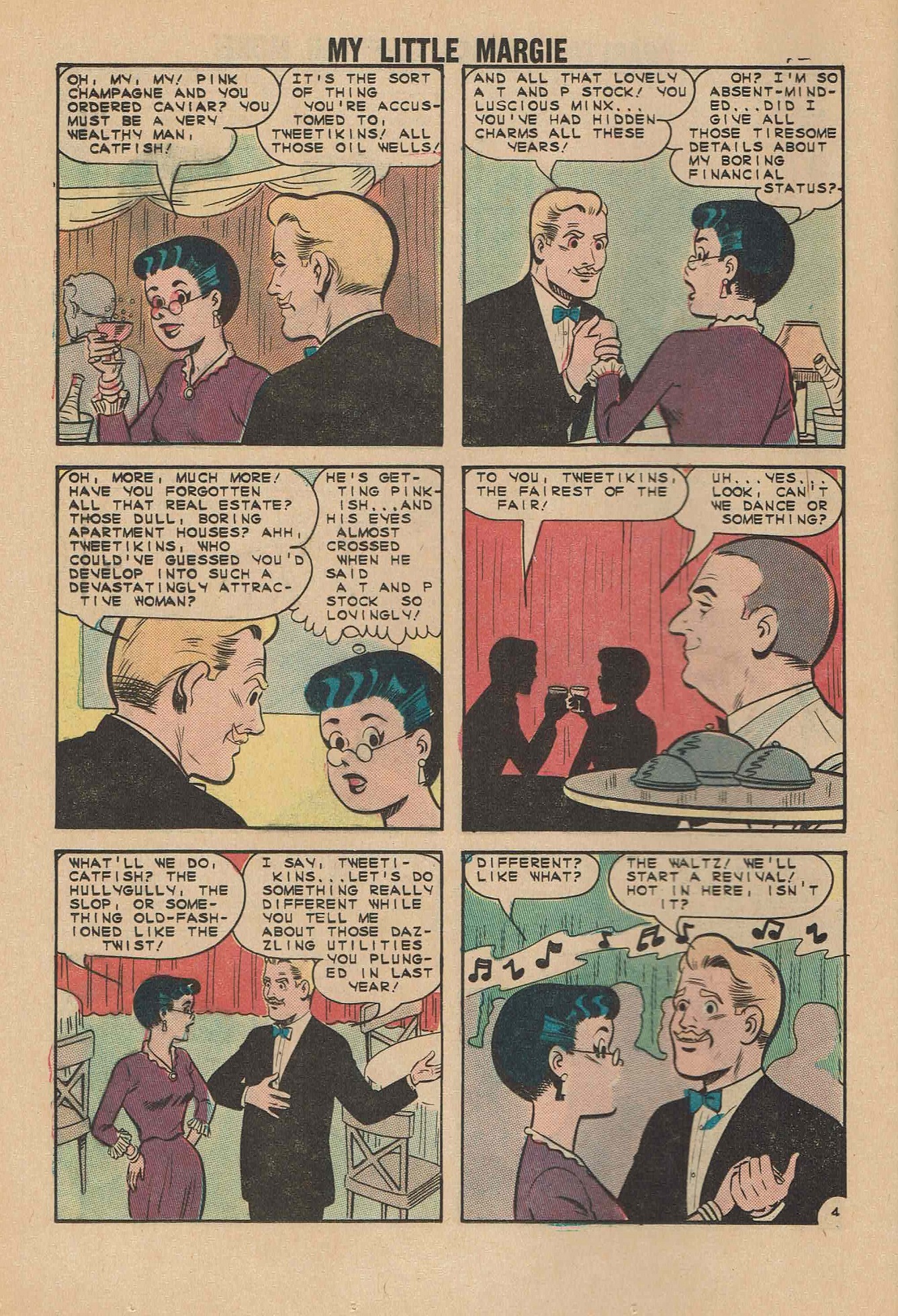 Read online My Little Margie (1954) comic -  Issue #53 - 12