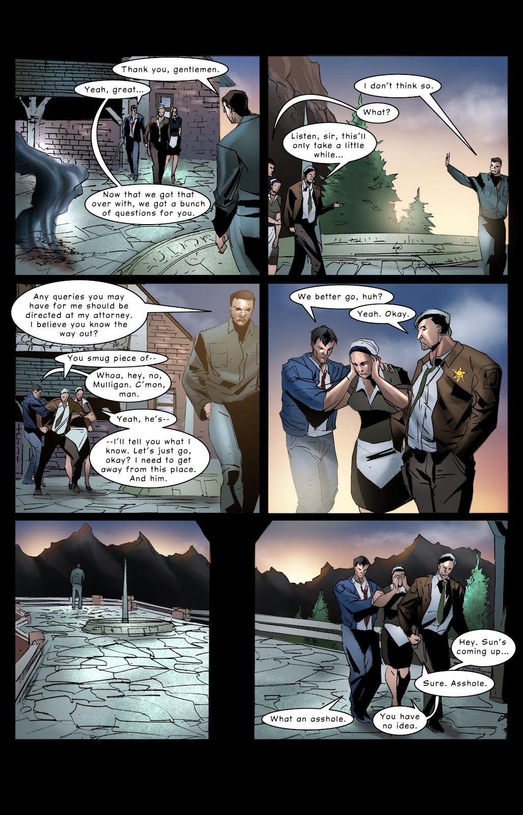 Alan Wake issue Psycho Thriller - Page 22