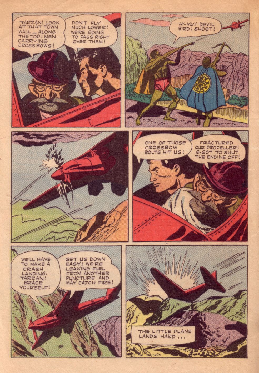 Read online Tarzan (1948) comic -  Issue #55 - 4