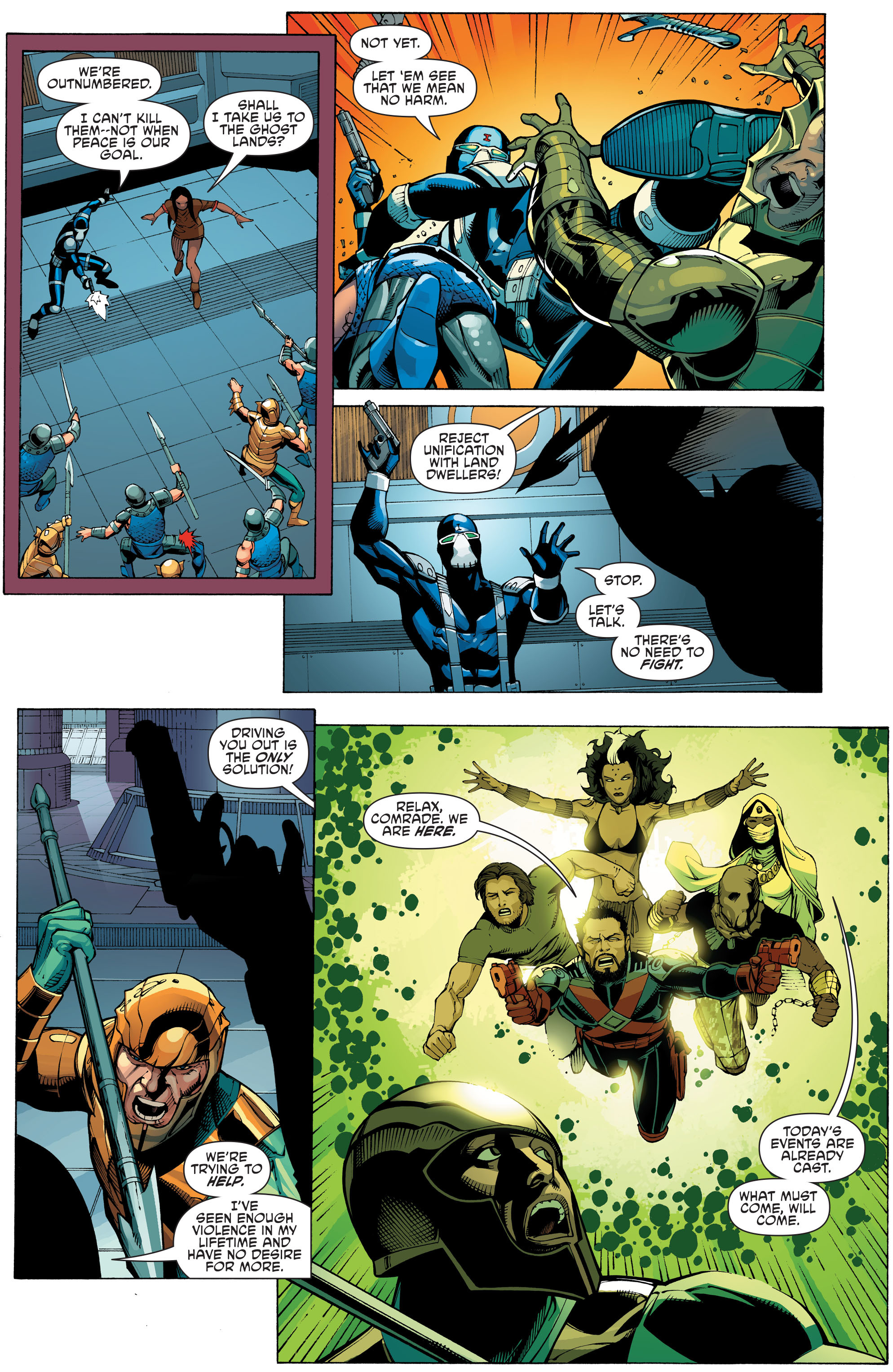 Read online Aquaman and the Others: Futures End comic -  Issue #Aquaman and the Others: Futures End Full - 10