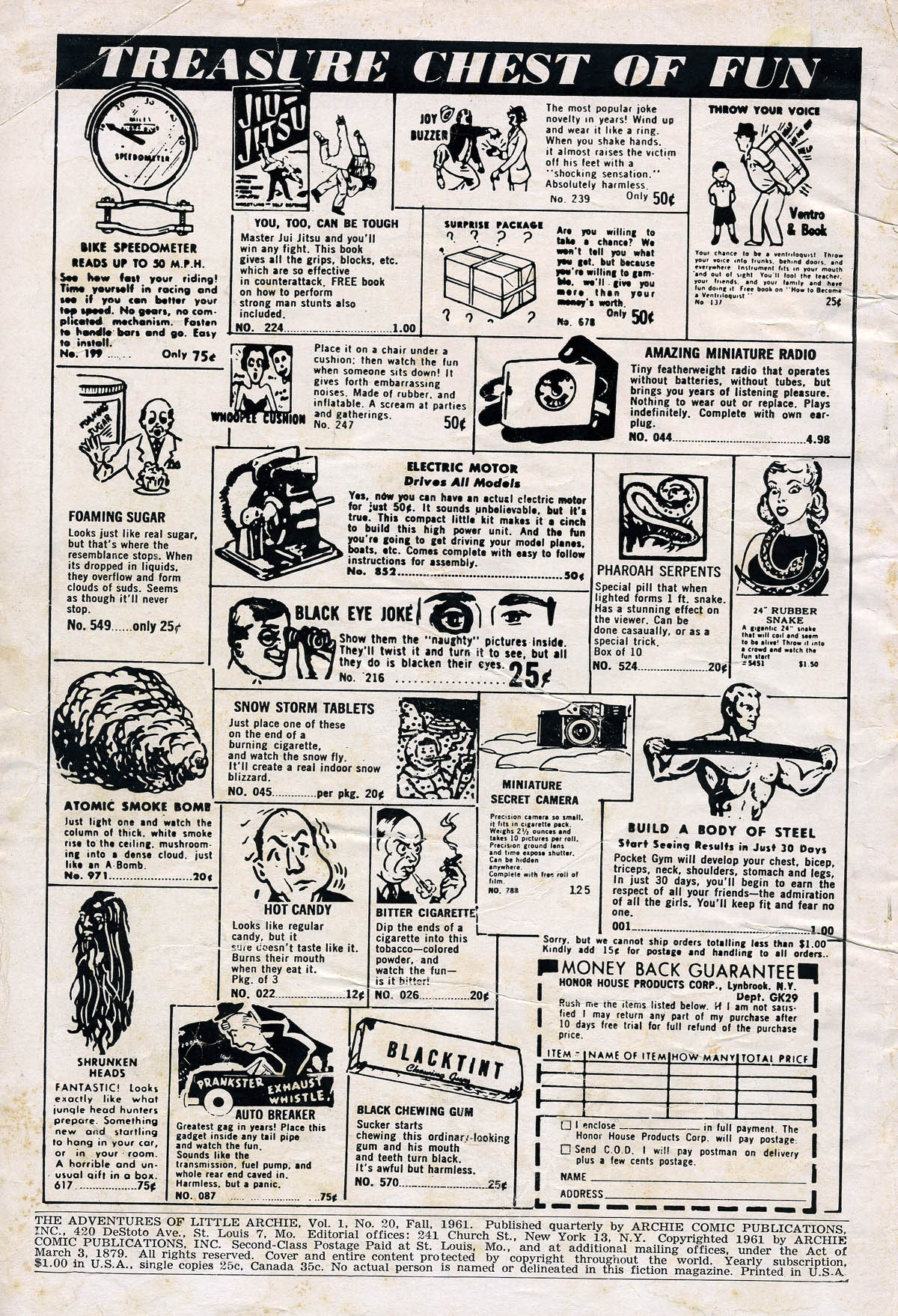 Read online The Adventures of Little Archie comic -  Issue #20 - 2