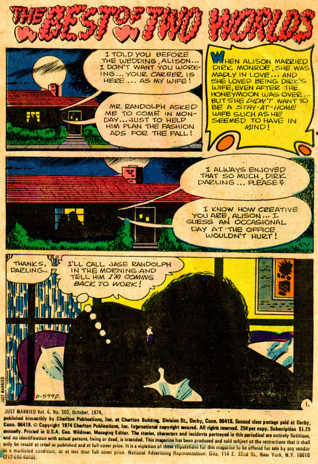 Read online Just Married comic -  Issue #102 - 2