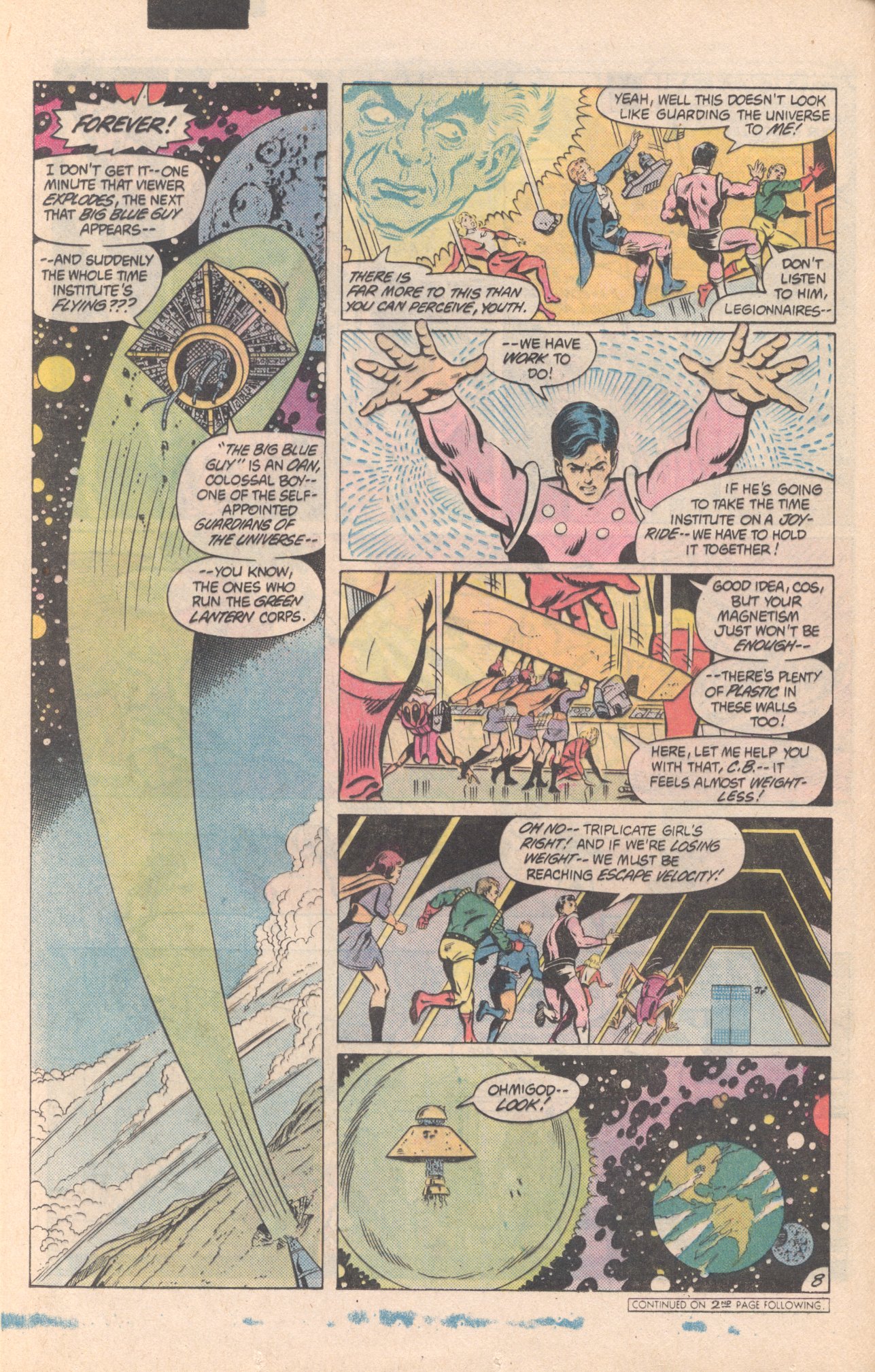 Legion of Super-Heroes (1980) 295 Page 8