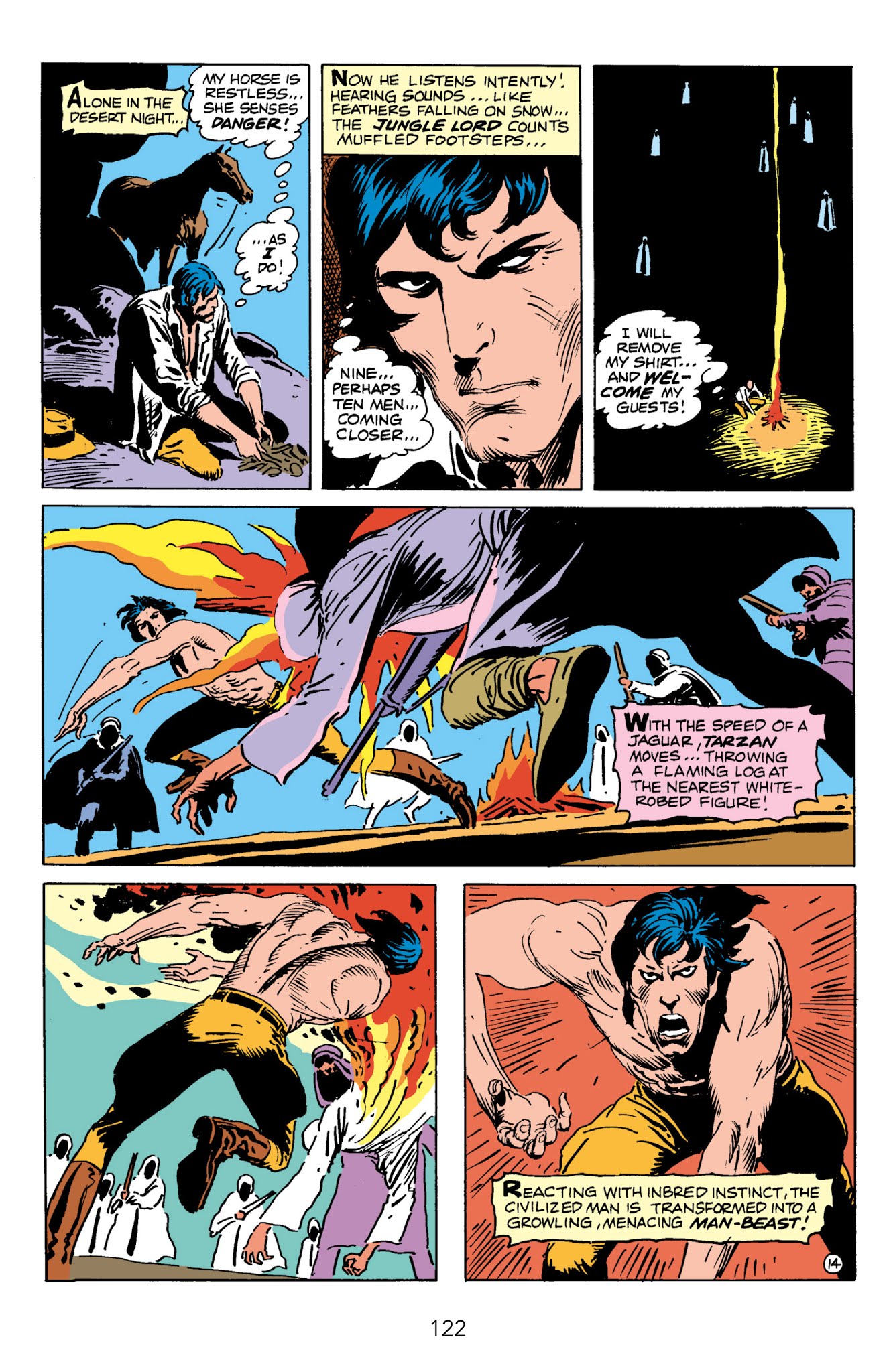 Read online Edgar Rice Burroughs' Tarzan The Joe Kubert Years comic -  Issue # TPB 2 (Part 2) - 18