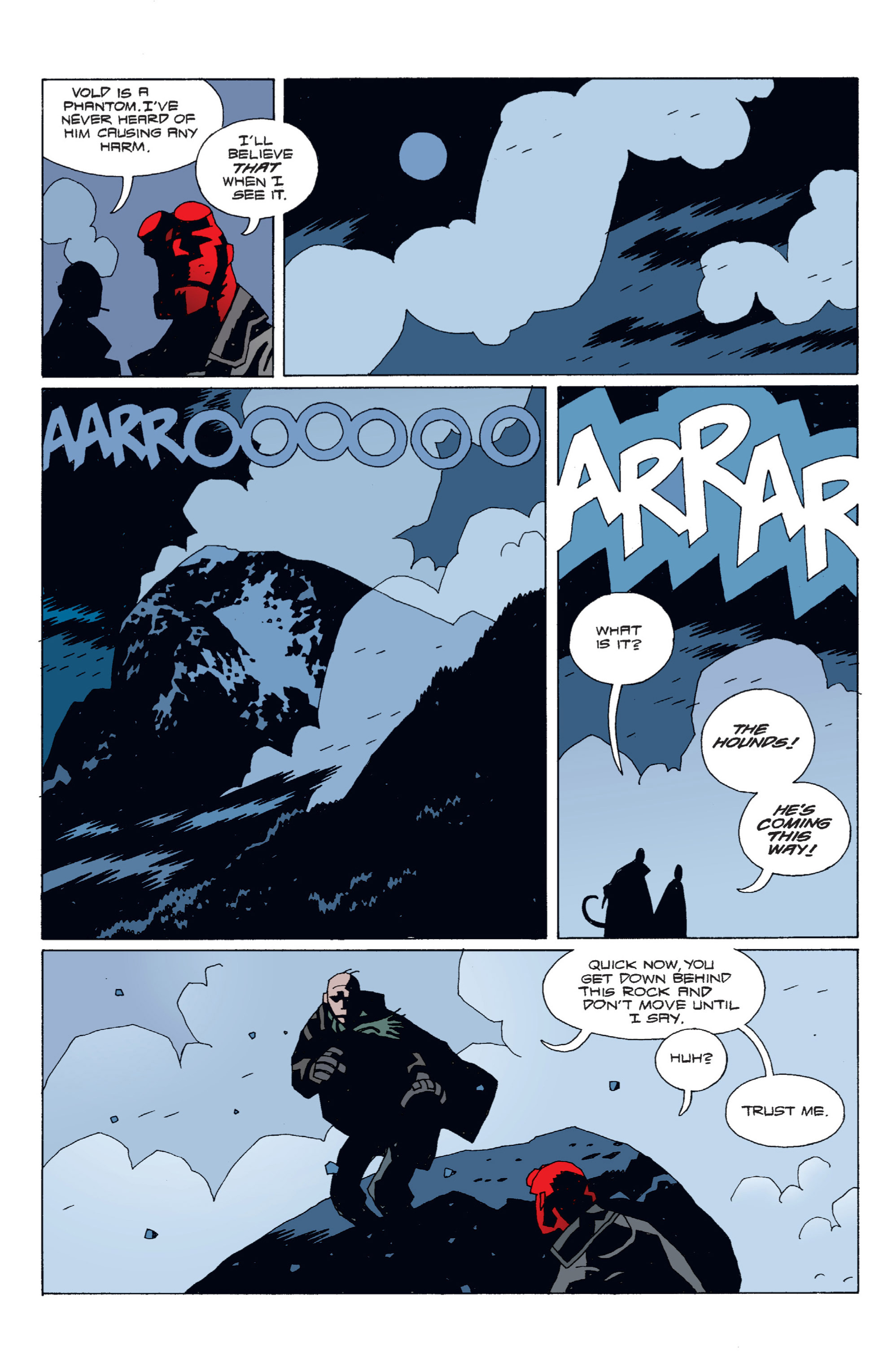Read online Hellboy comic -  Issue #4 - 23