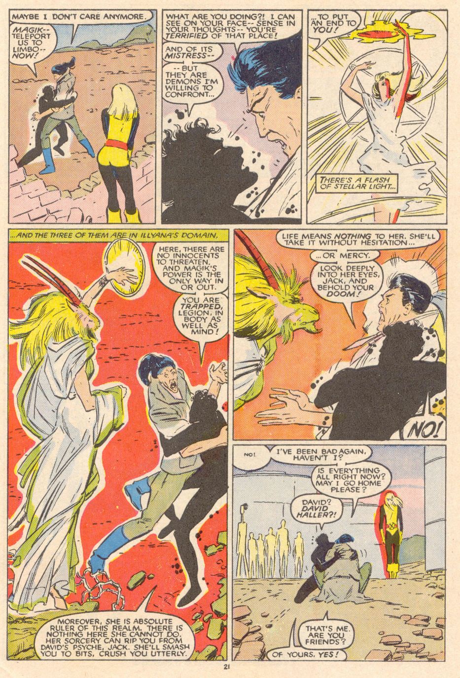 Read online The New Mutants comic -  Issue #44 - 22