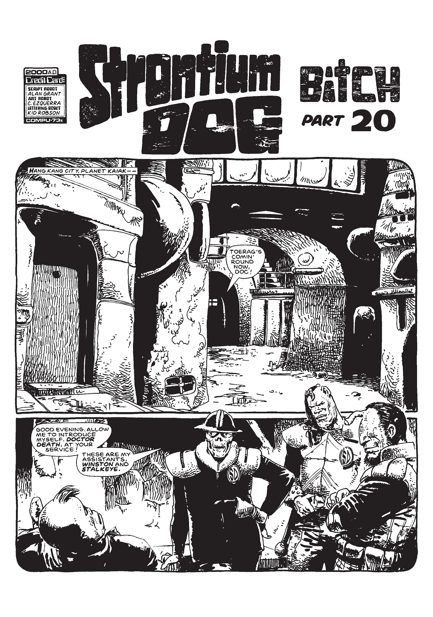 Read online Strontium Dog: Search/Destroy Agency Files comic -  Issue # TPB 4 - 102